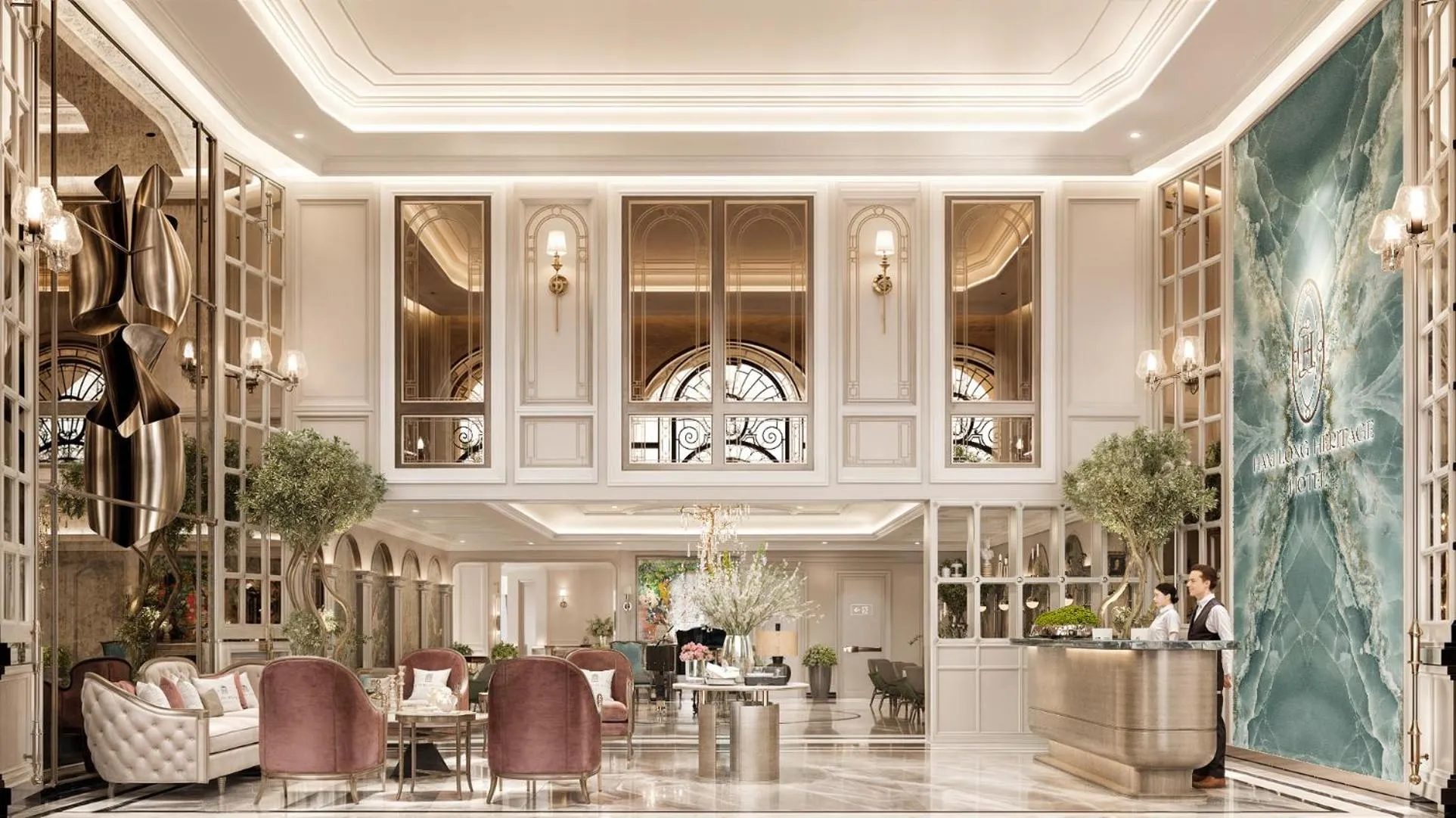 Lobby or reception in Heritage Ham Long Hotel and Spa