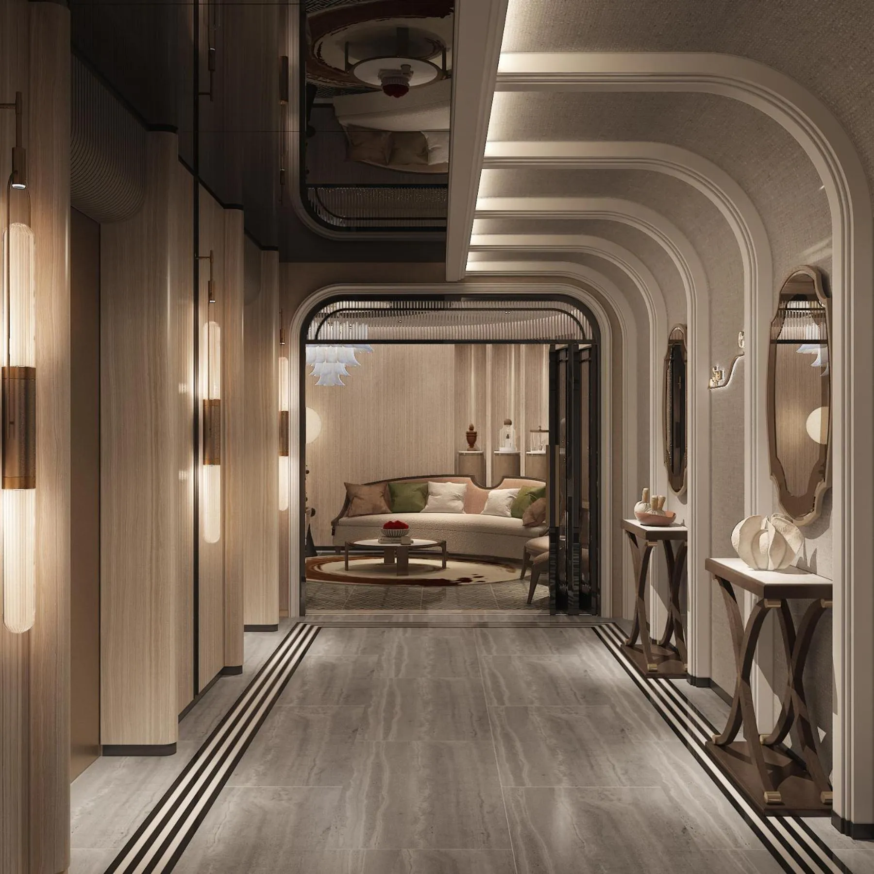 Seating area, Bed in Heritage Ham Long Hotel and Spa