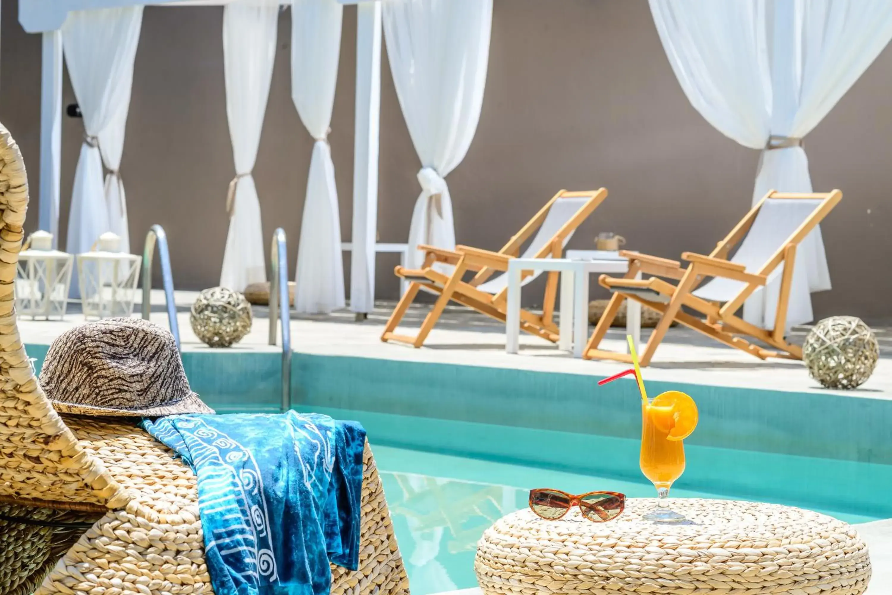 Swimming pool in Anemos Suites by Estia Swimming pool in Anemos Suites by Estia