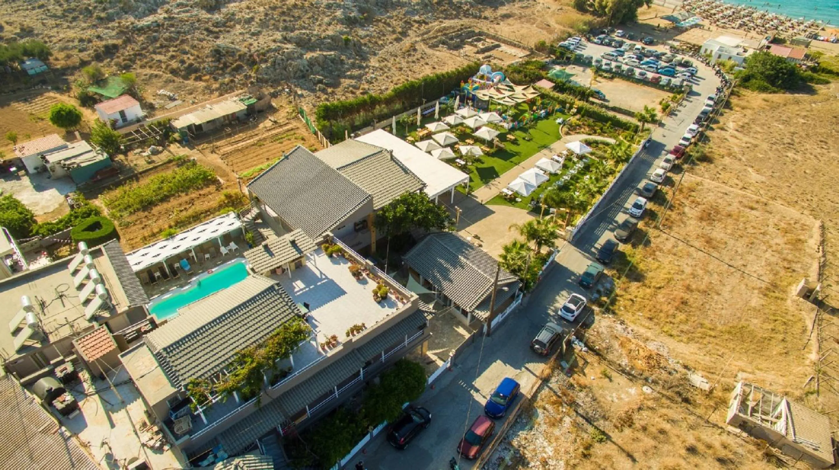 Bird's eye view in Anemos Suites by Estia