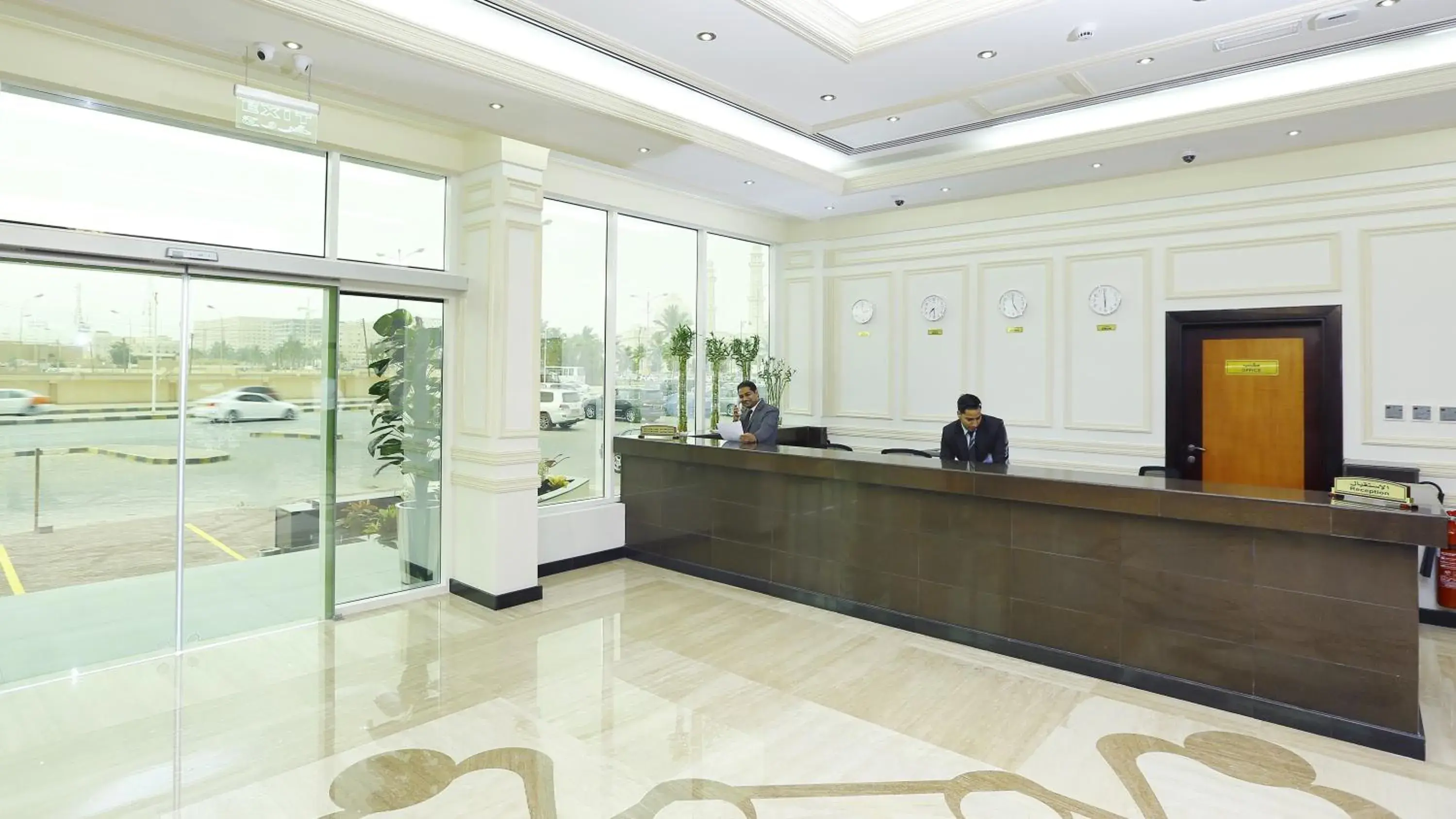 Lobby or reception in Muscat International Hotel Plaza Lobby or reception in Muscat International Hotel Plaza