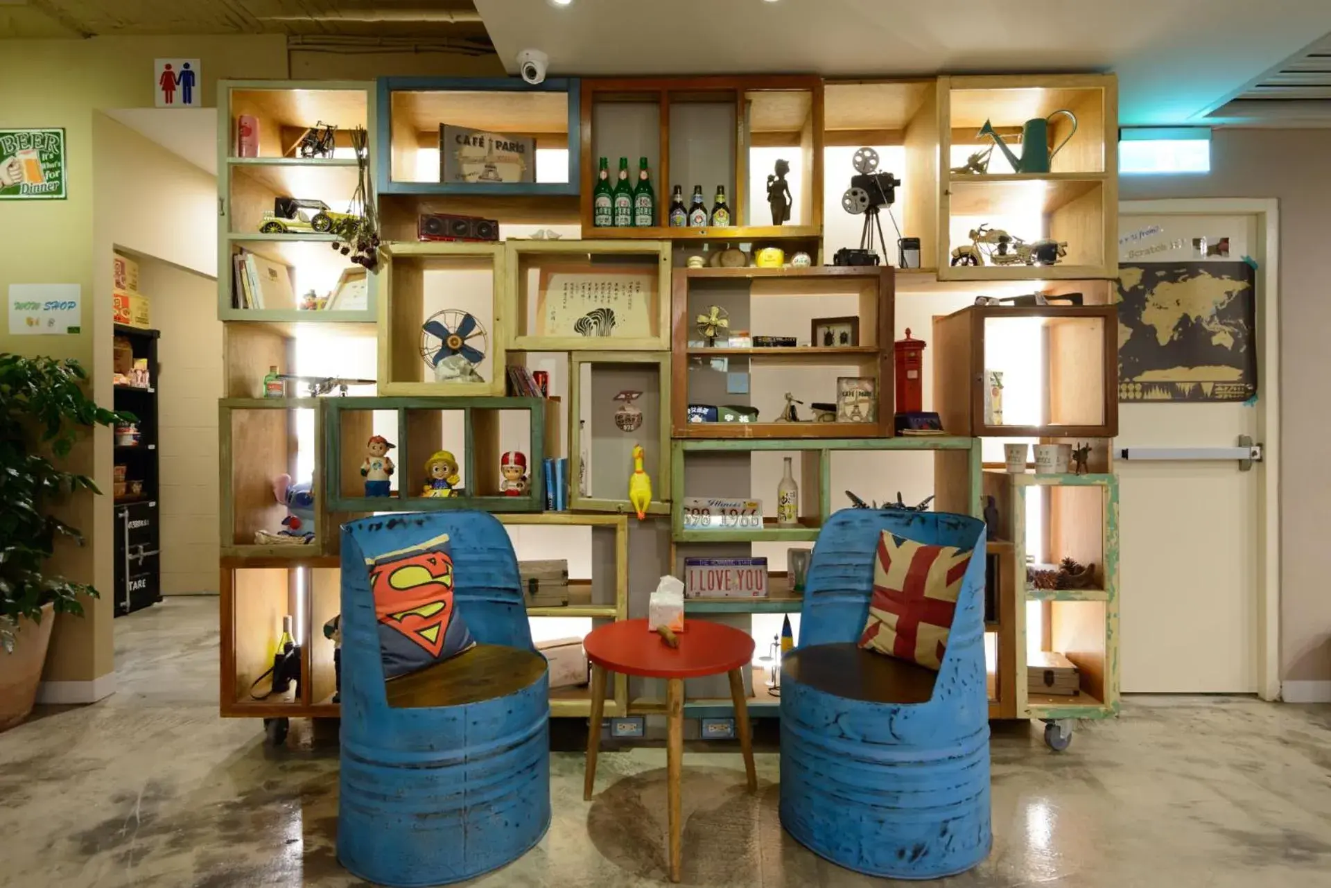 Lobby or reception in Hualien Wow Hostel Lobby or reception in Hualien Wow Hostel