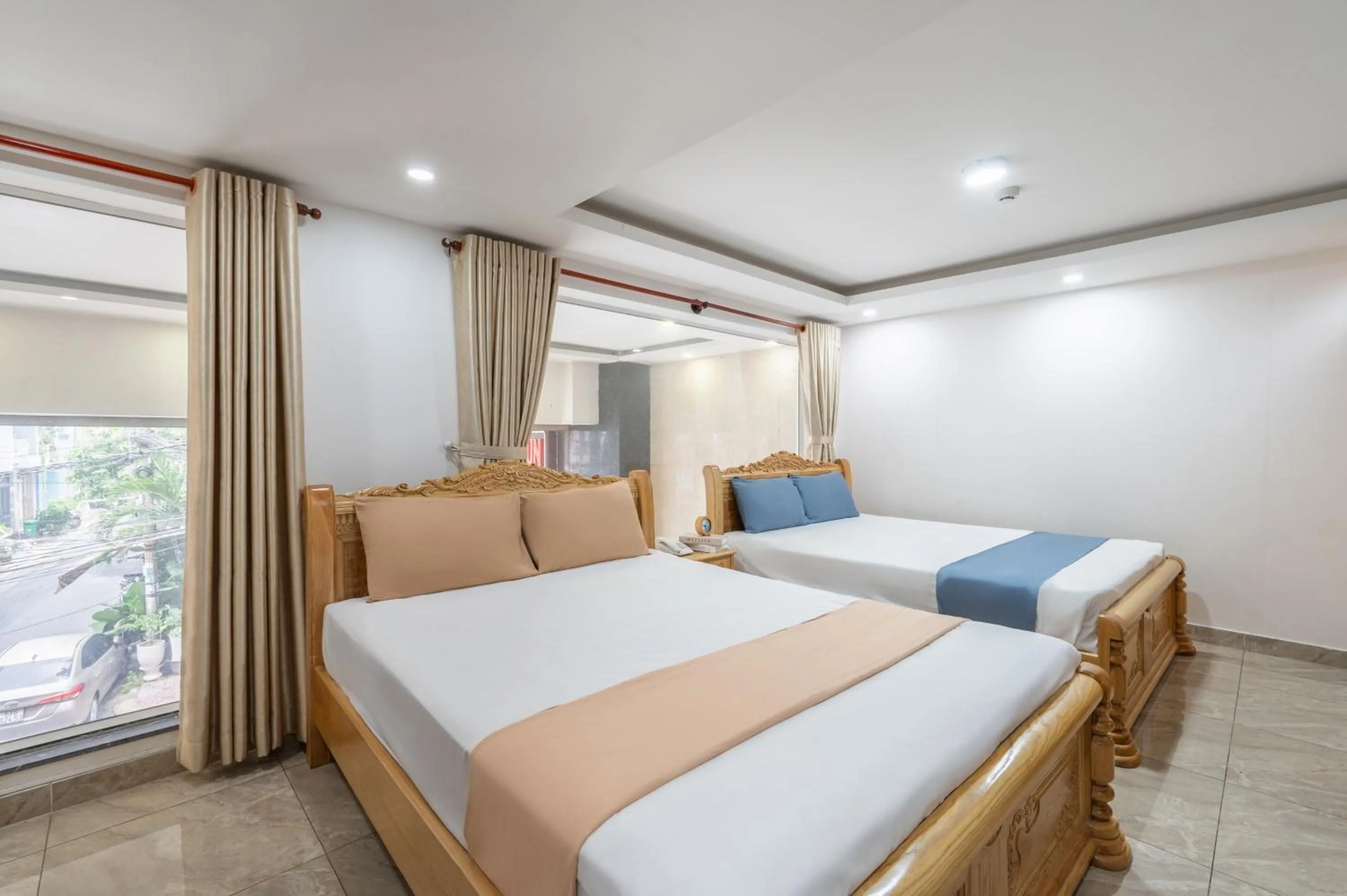 Bed in Cozrum - New Sun Hotel