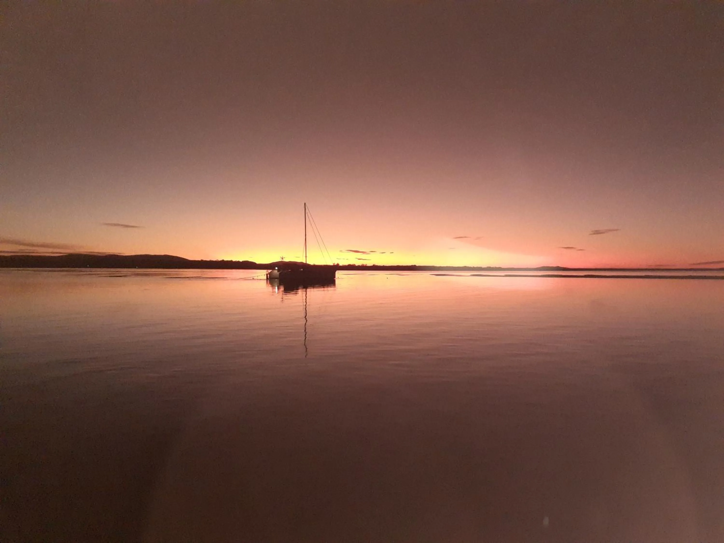 Sunset in Agnes Palms Motel