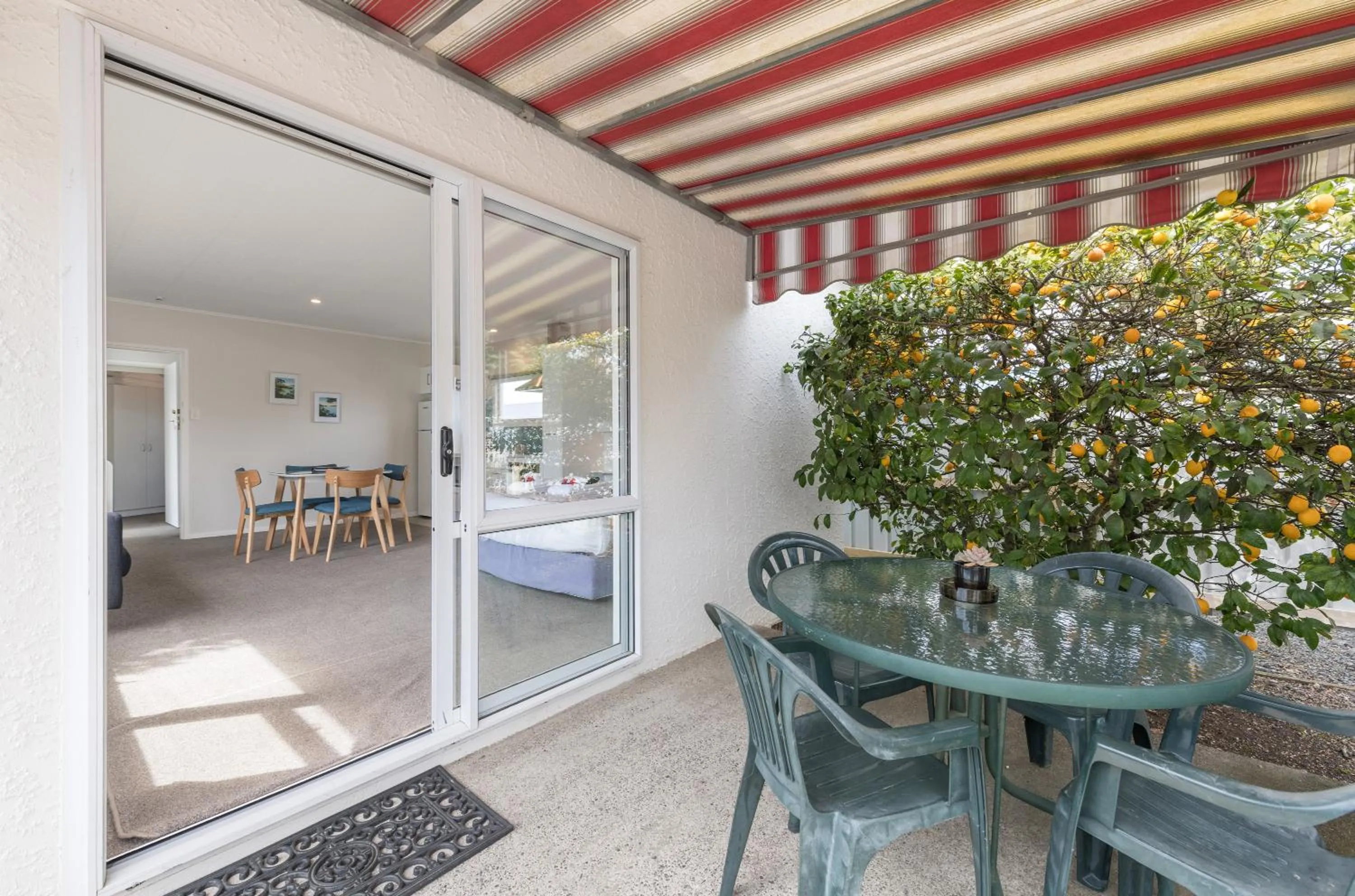 Patio in Abbey Court Motel