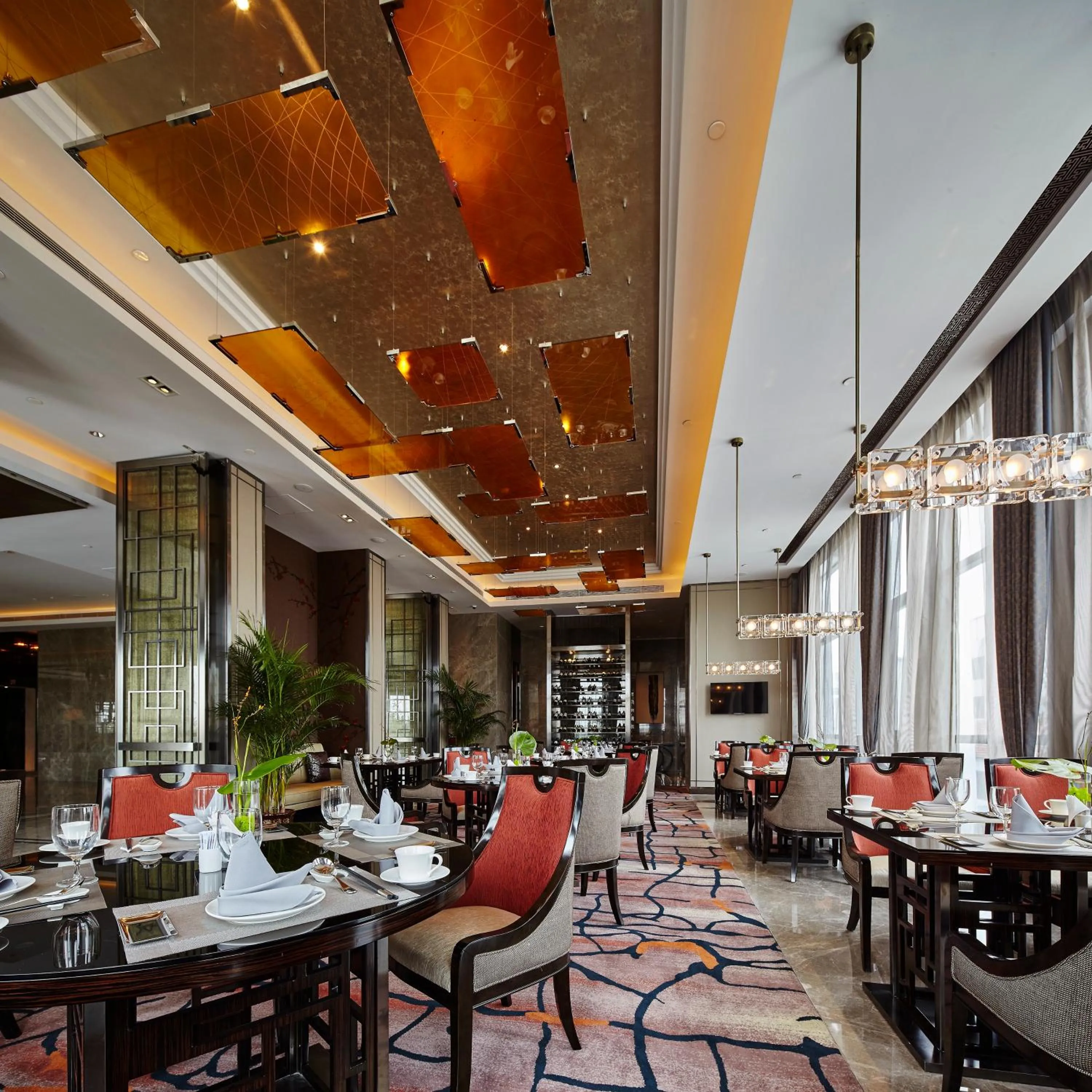 Restaurant/places to eat in Wanda Realm Hotel Dongying
