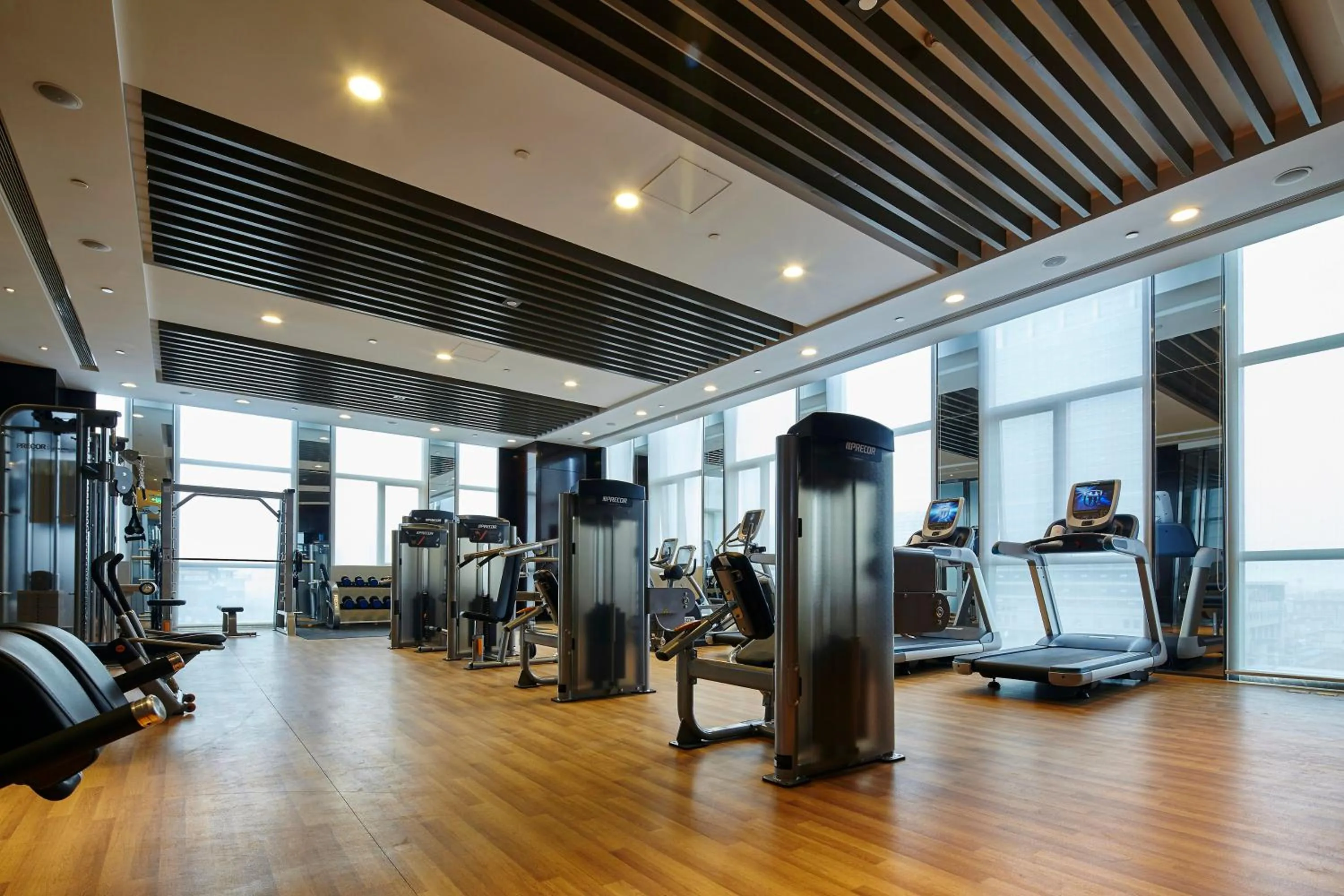 Fitness centre/facilities in Wanda Realm Hotel Dongying