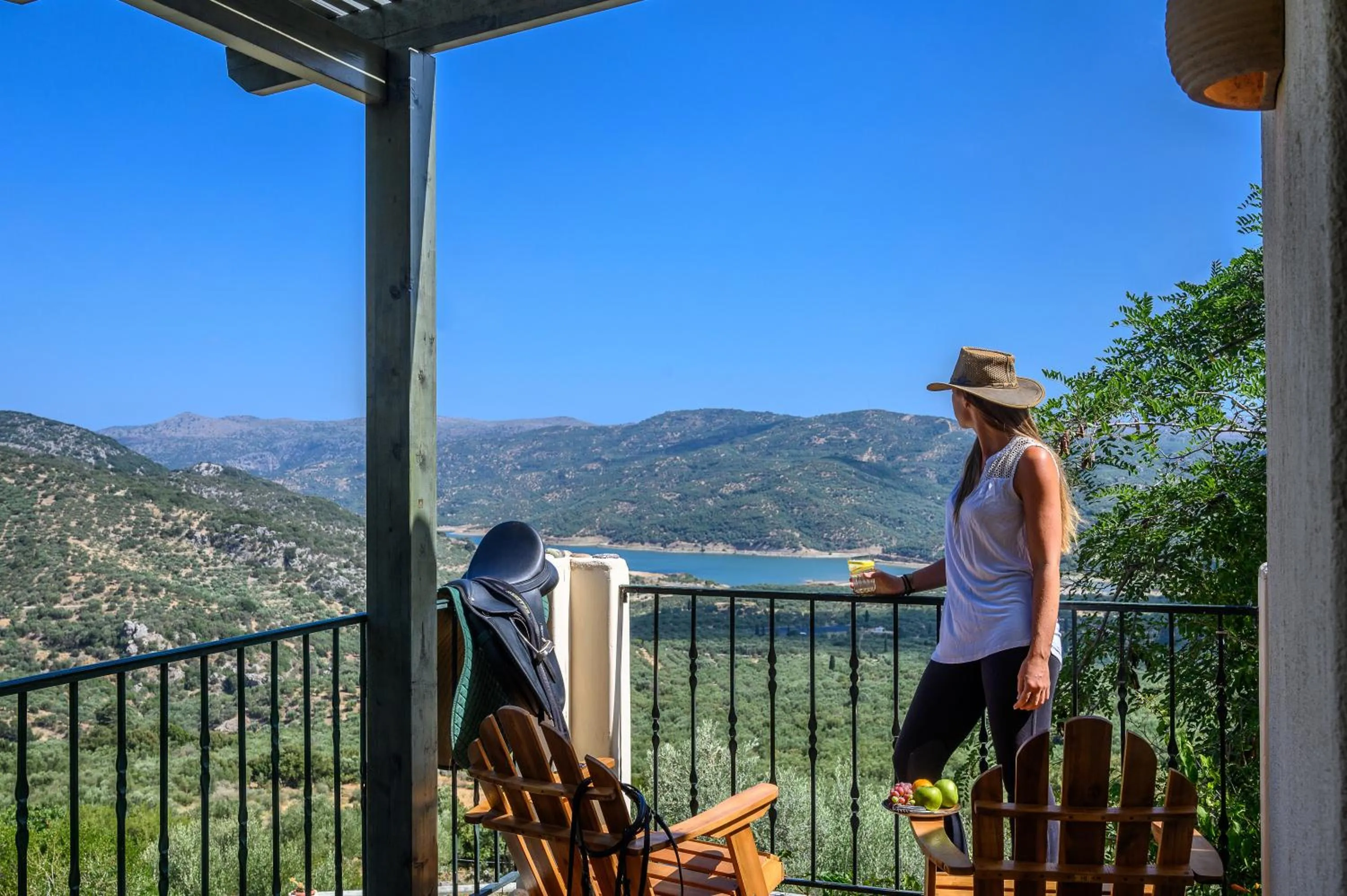 Balcony/Terrace in Country Hotel Velani