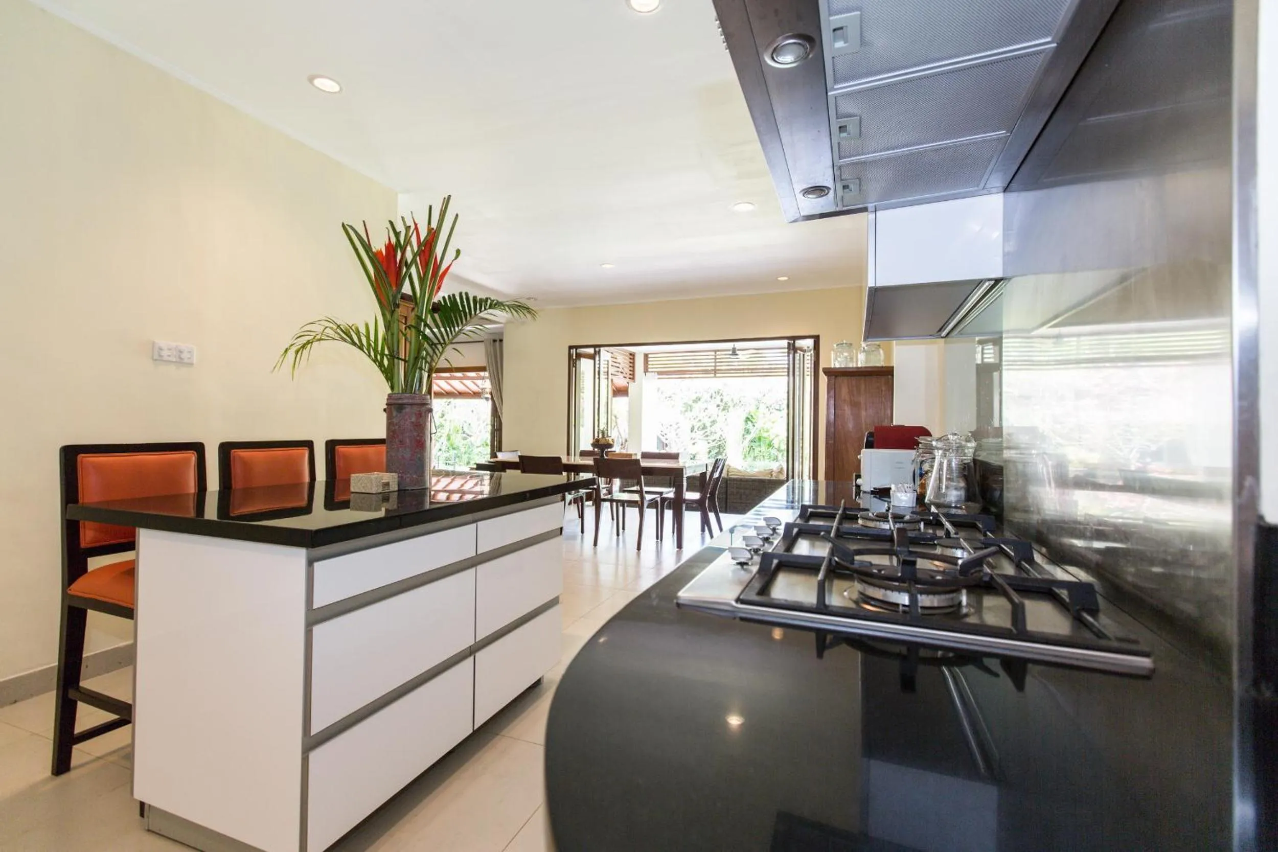 Kitchen or kitchenette in Villa Balidamai by Nagisa Bali