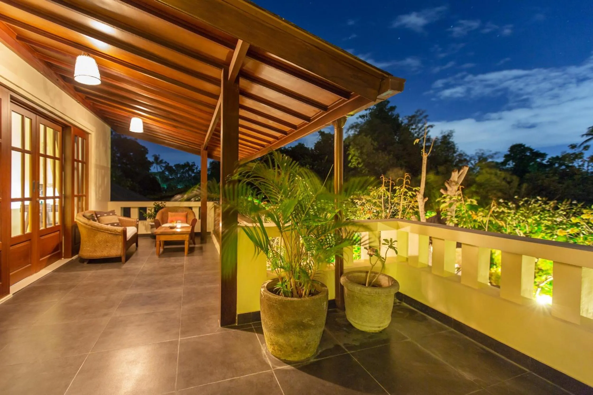 Balcony/Terrace in Villa Balidamai by Nagisa Bali