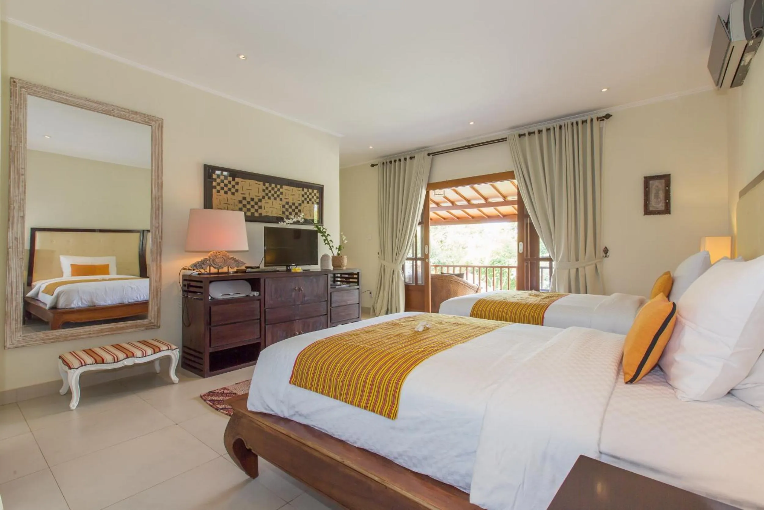 Photo of the whole room, Bed in Villa Balidamai by Nagisa Bali