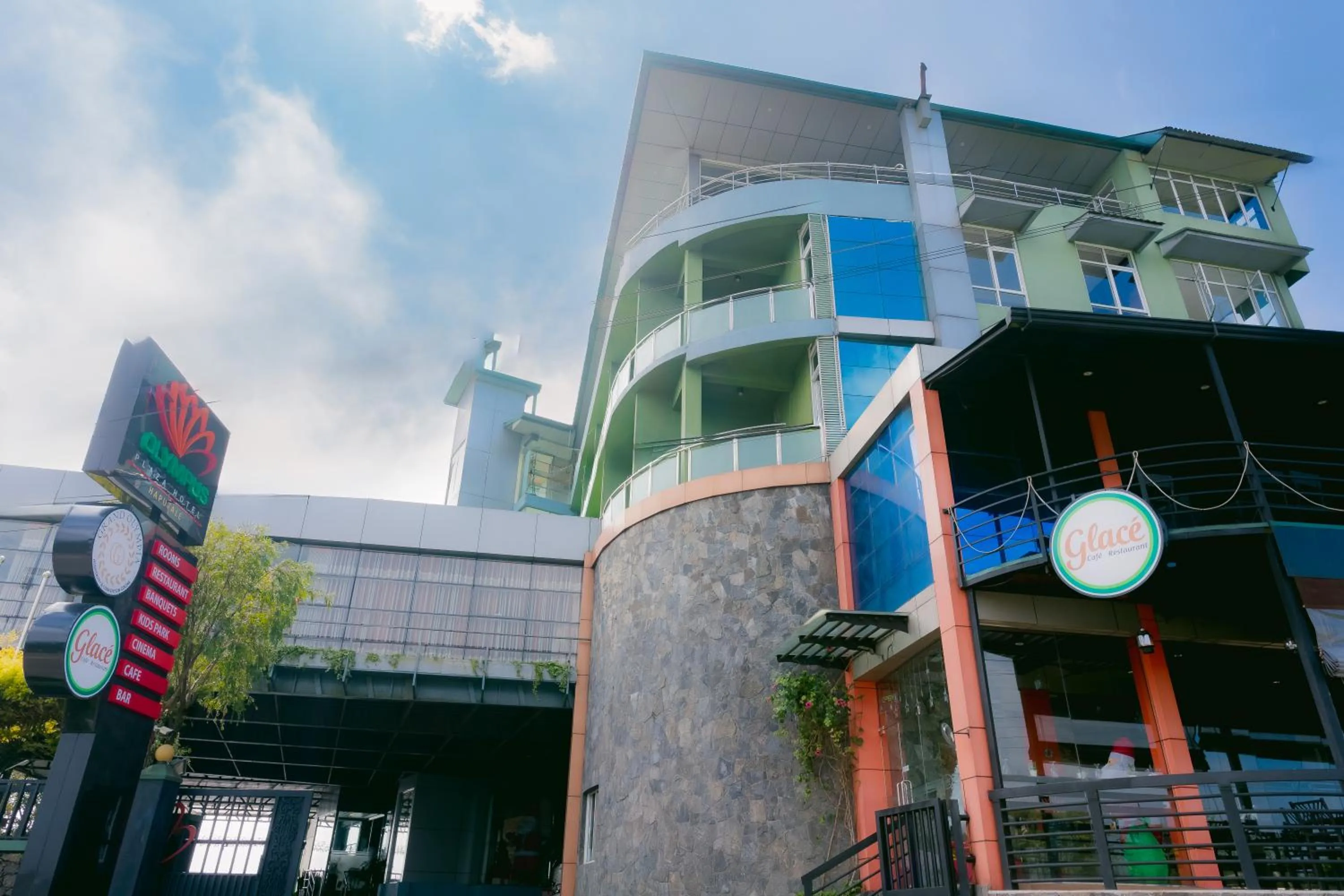 Property building in Olympus Plaza Hotel