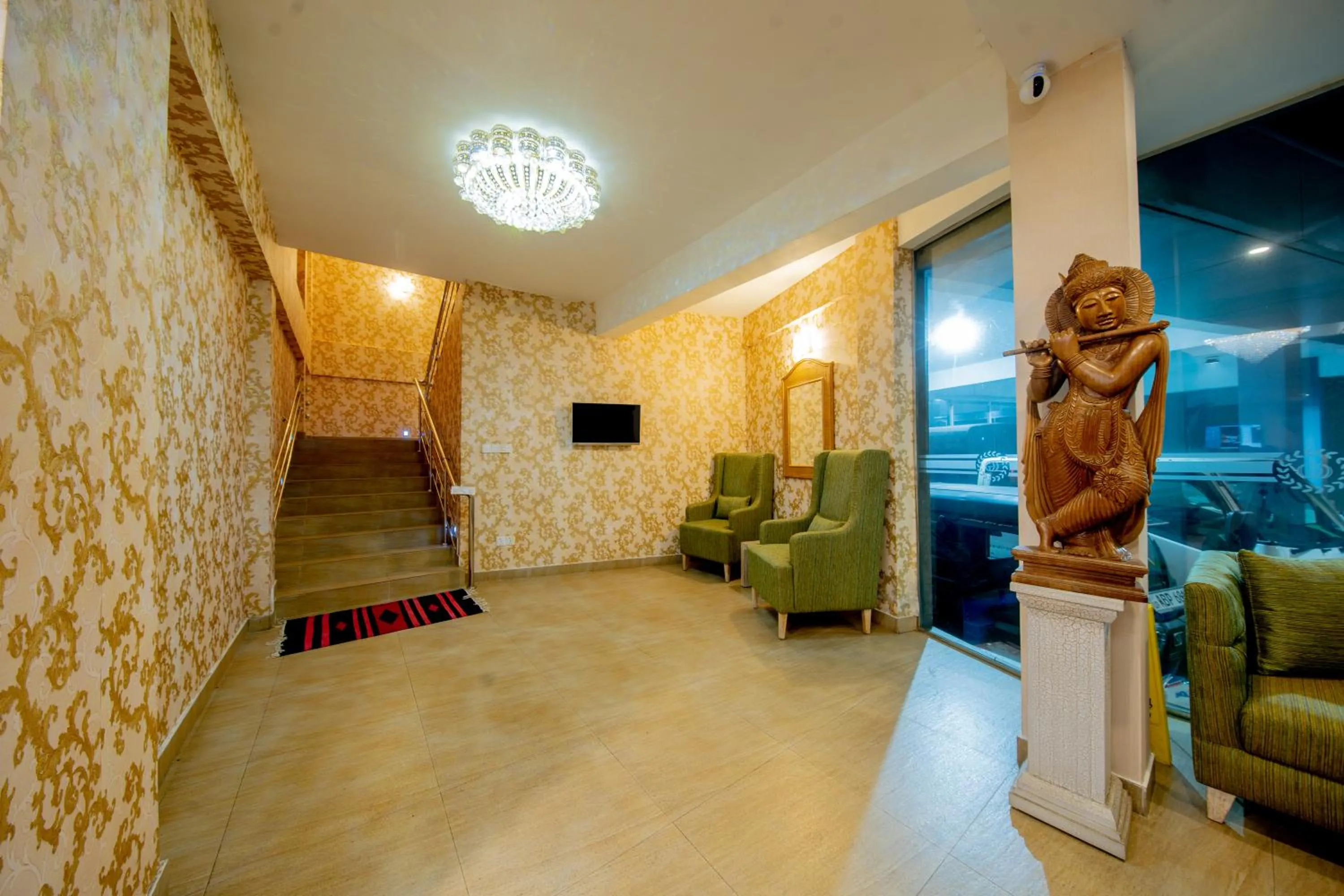 Living room in Olympus Plaza Hotel