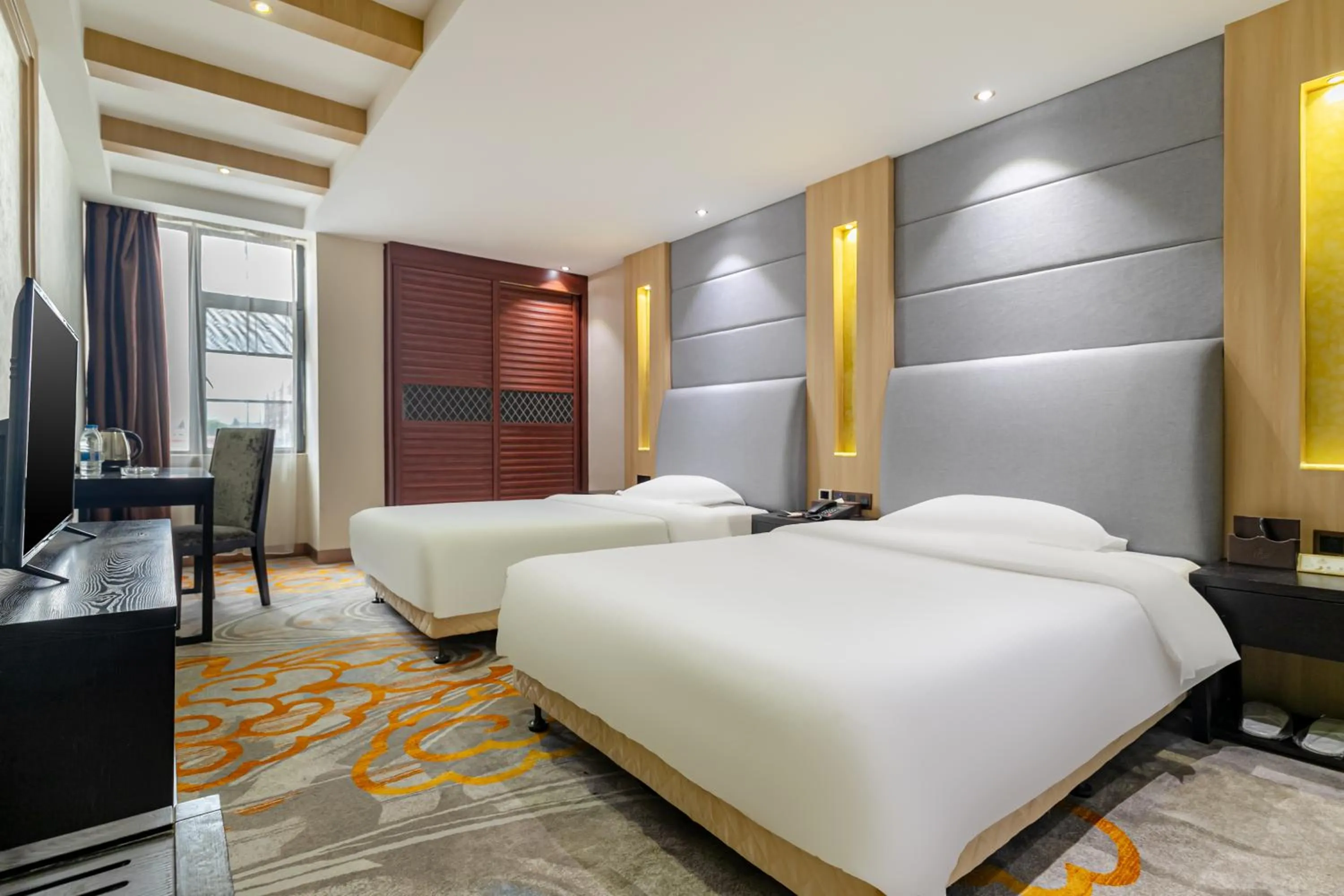 Deluxe Twin Room in Yi Yun Hotel Guangzhou Baiyun International Airport Branch - Renhe Metro Station