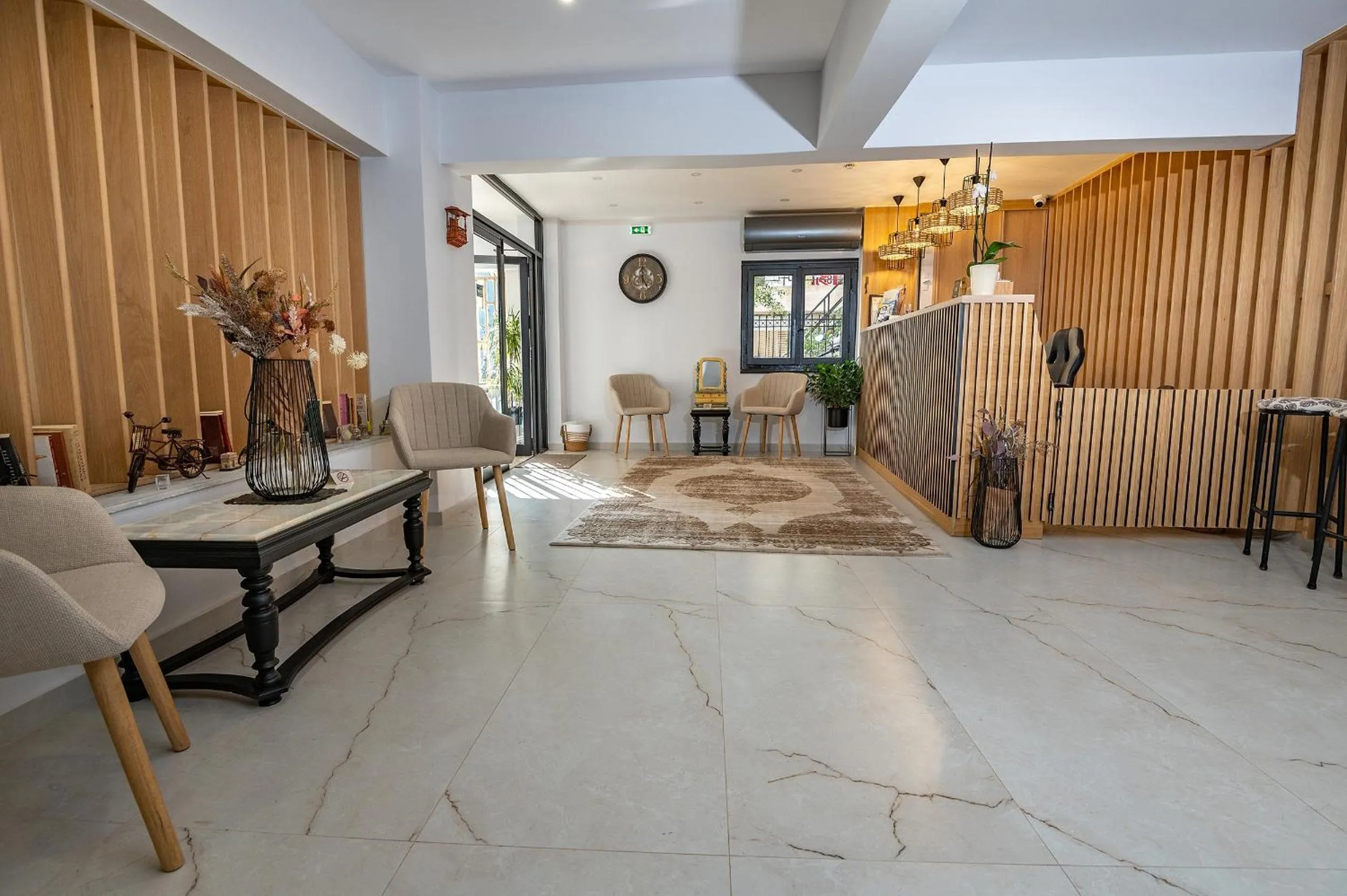 Lobby or reception in Genesis Hotel