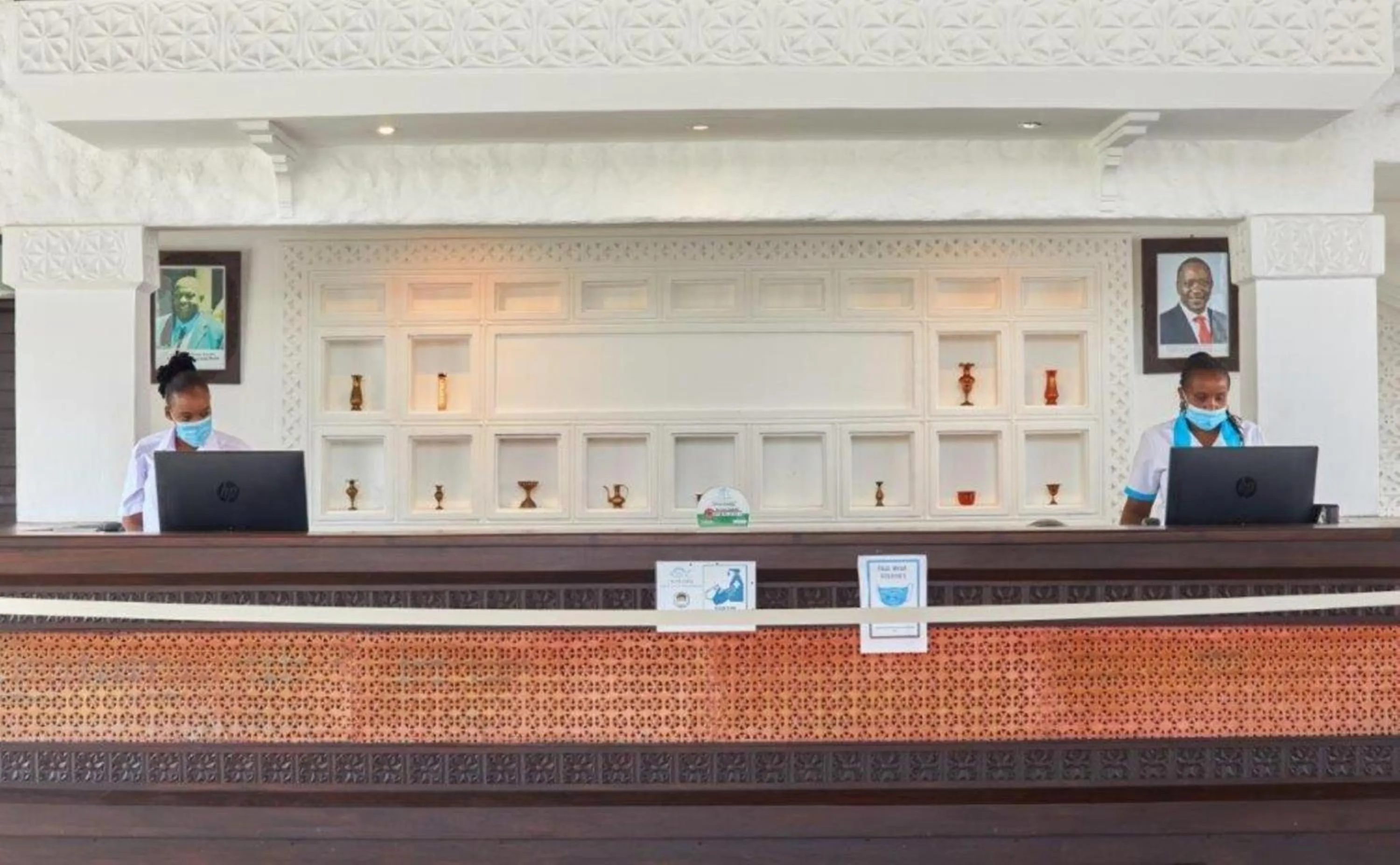 Staff in Jacaranda Indian Ocean Beach Resort