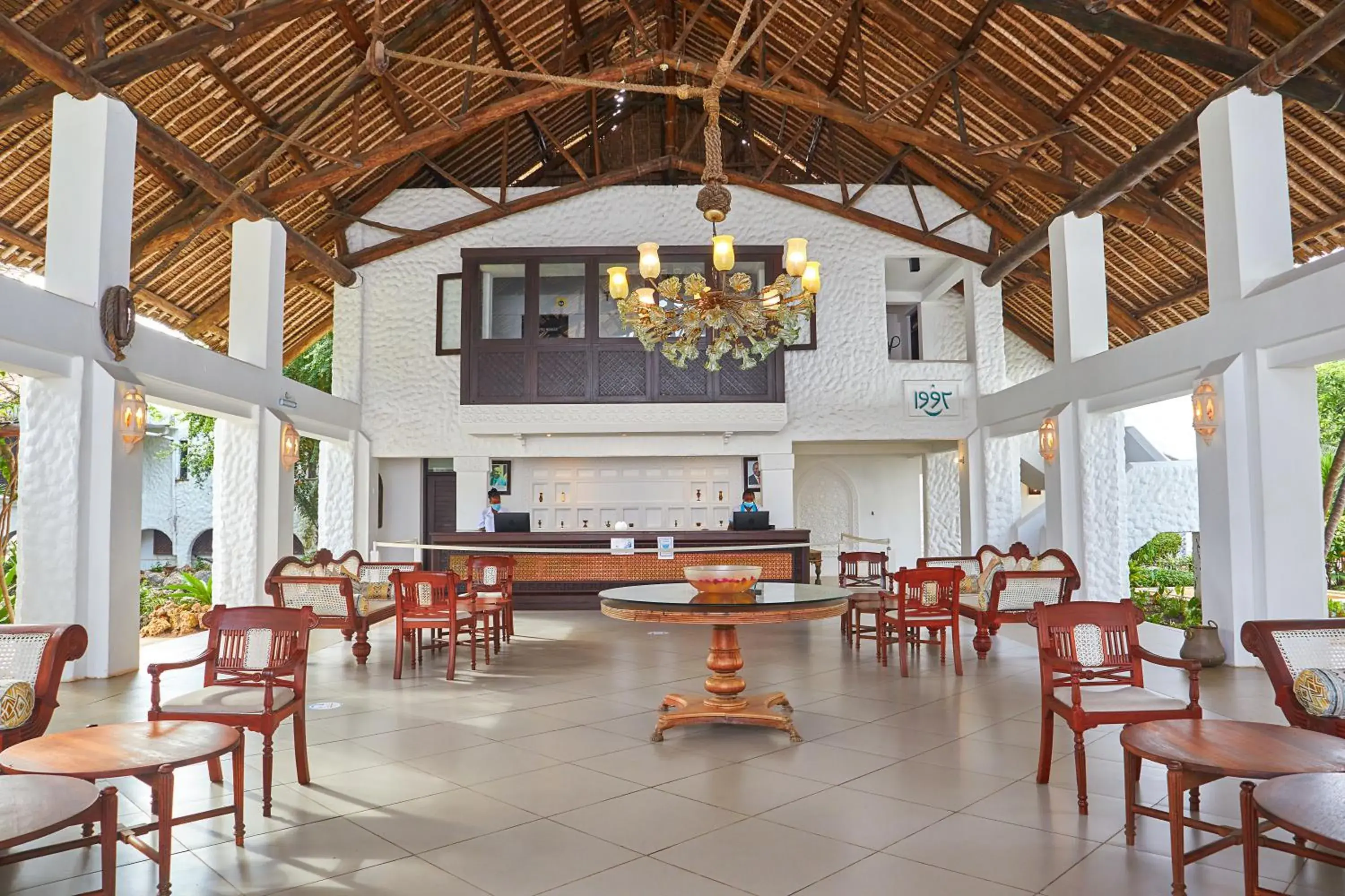 Lobby or reception in Jacaranda Indian Ocean Beach Resort Lobby or reception in Jacaranda Indian Ocean Beach Resort