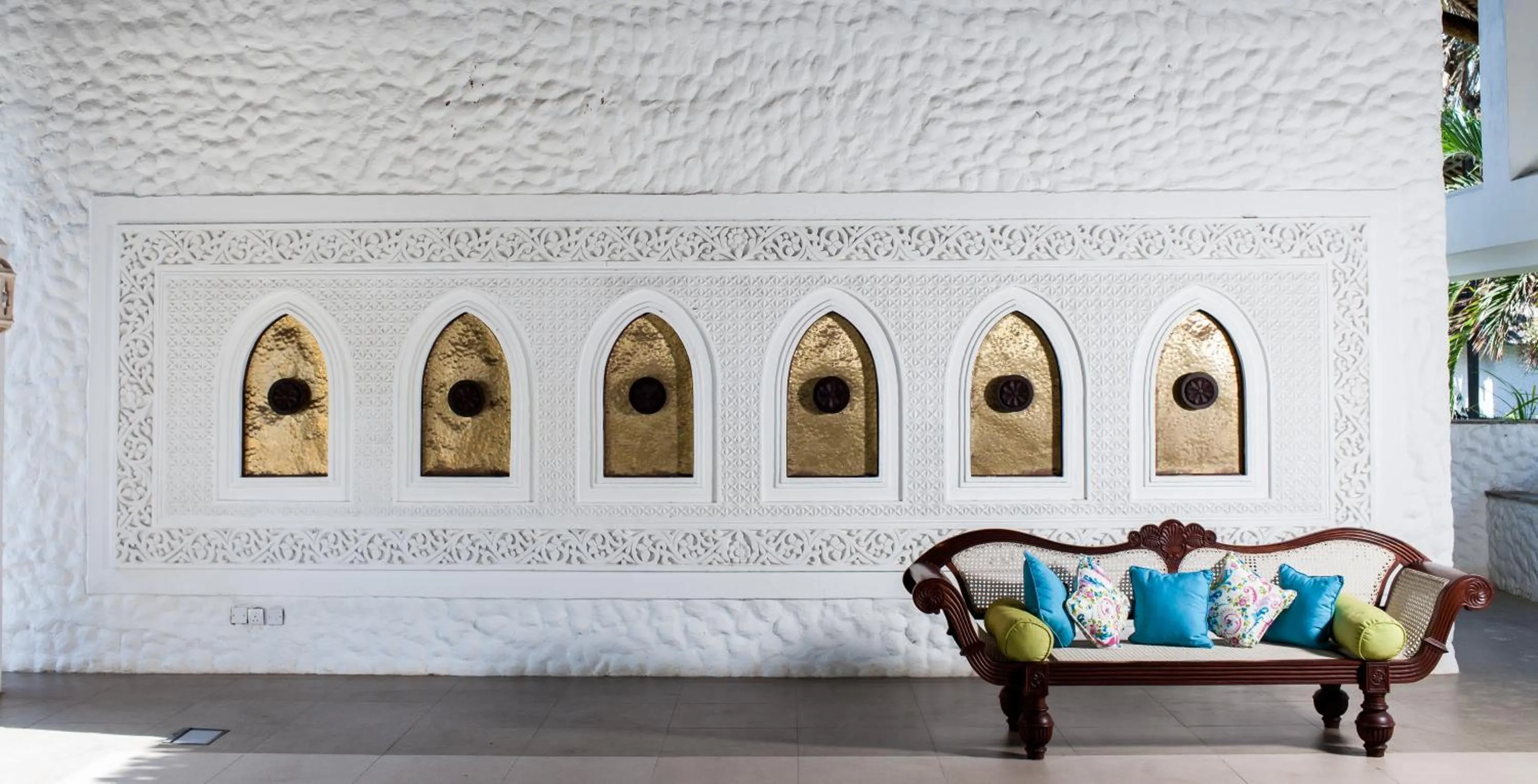 Lobby or reception in Jacaranda Indian Ocean Beach Resort