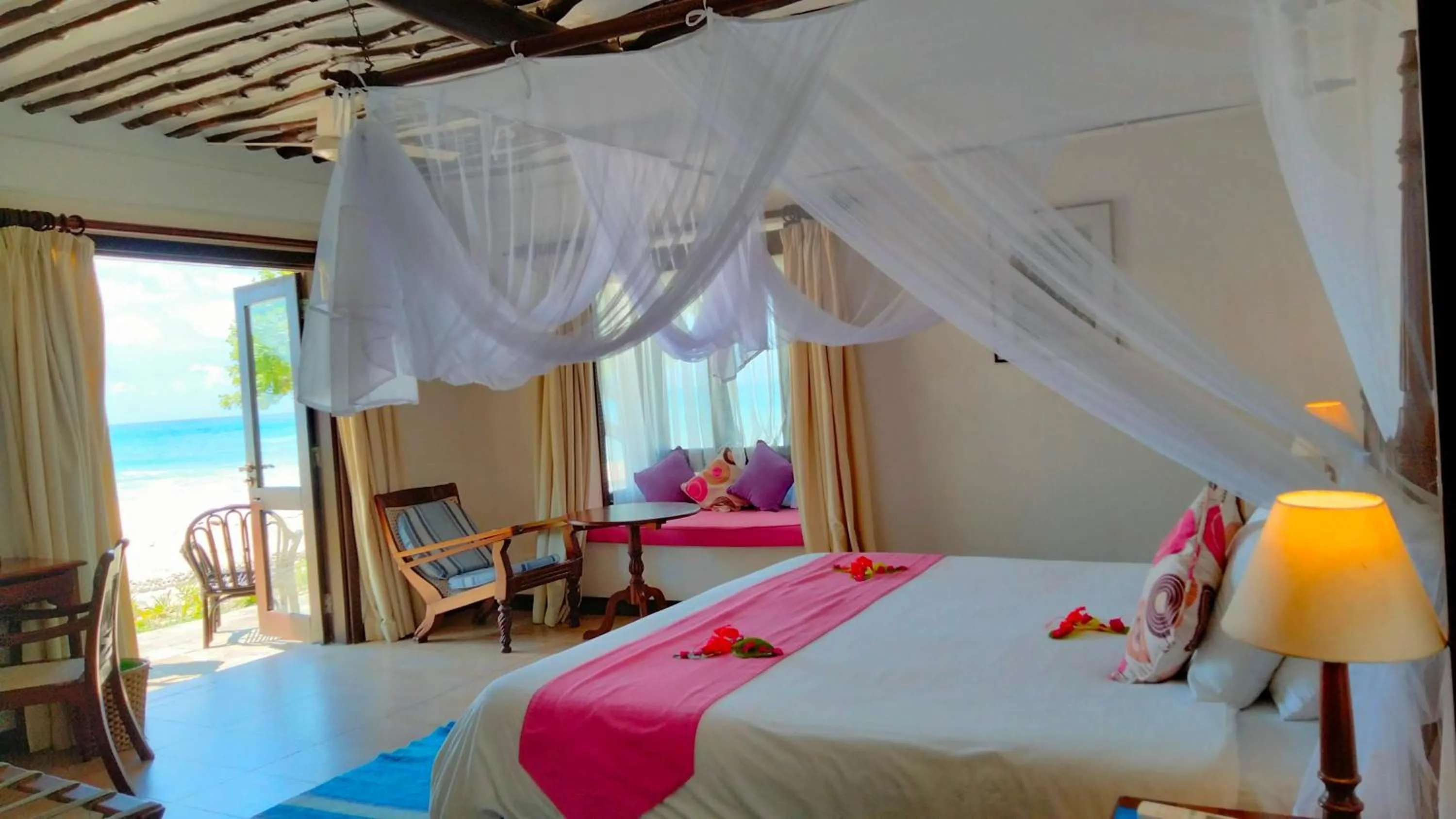 Bed in Jacaranda Indian Ocean Beach Resort