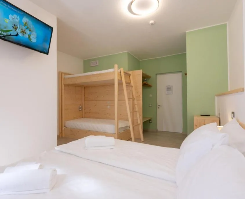 Bed in Comune Rustico Sport Hotel
