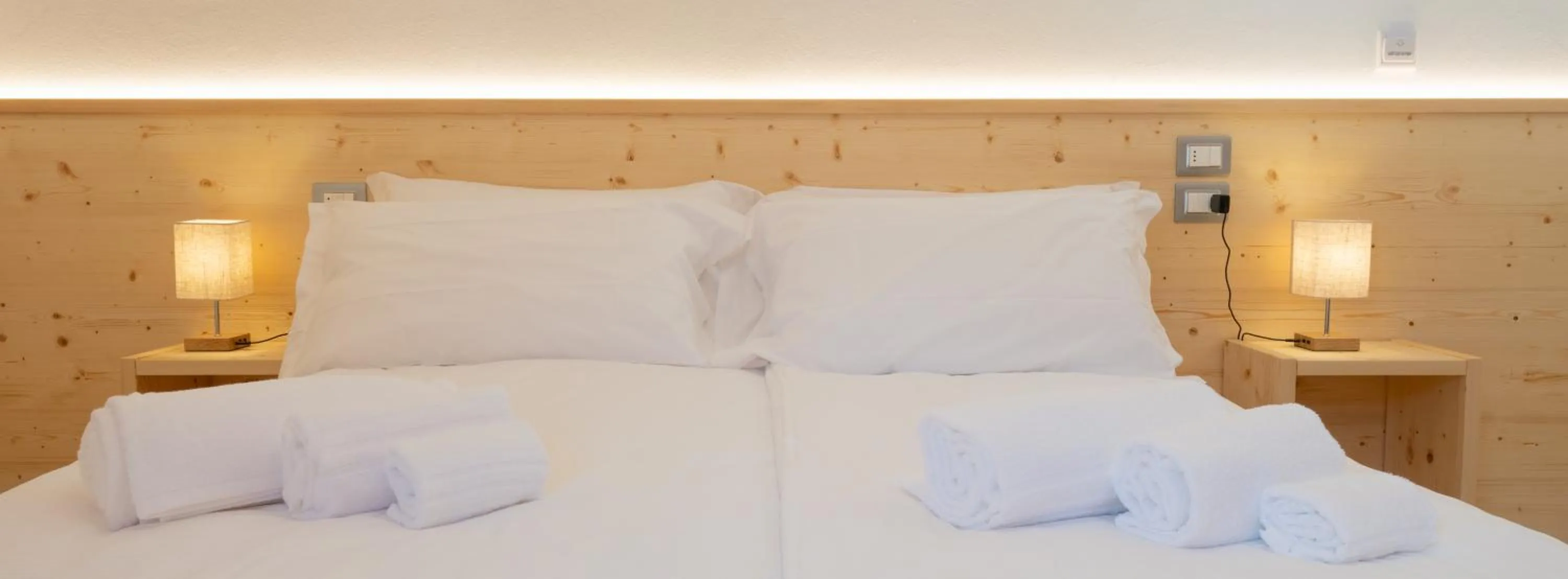 Bed in Comune Rustico Sport Hotel