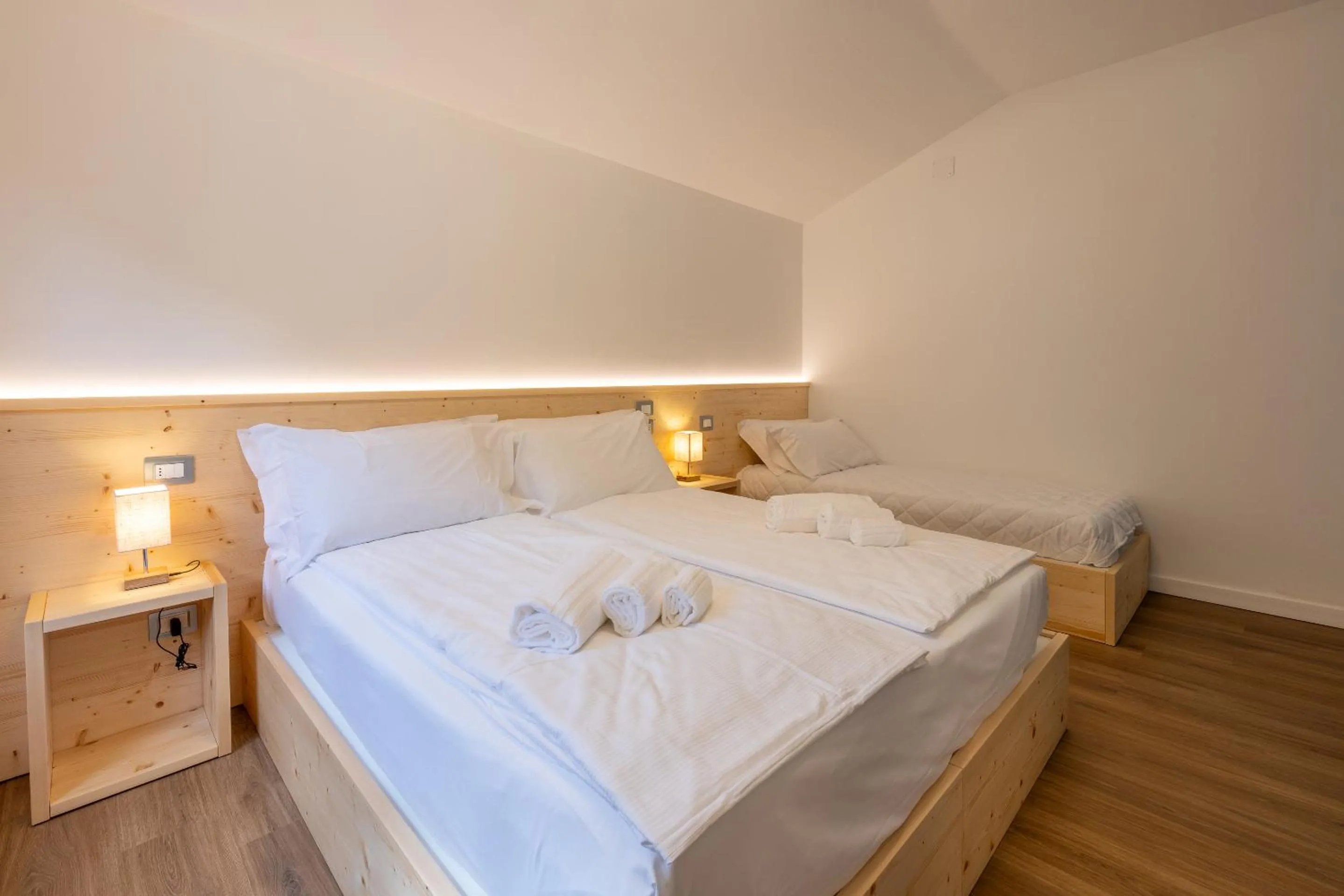 Bed in Comune Rustico Sport Hotel