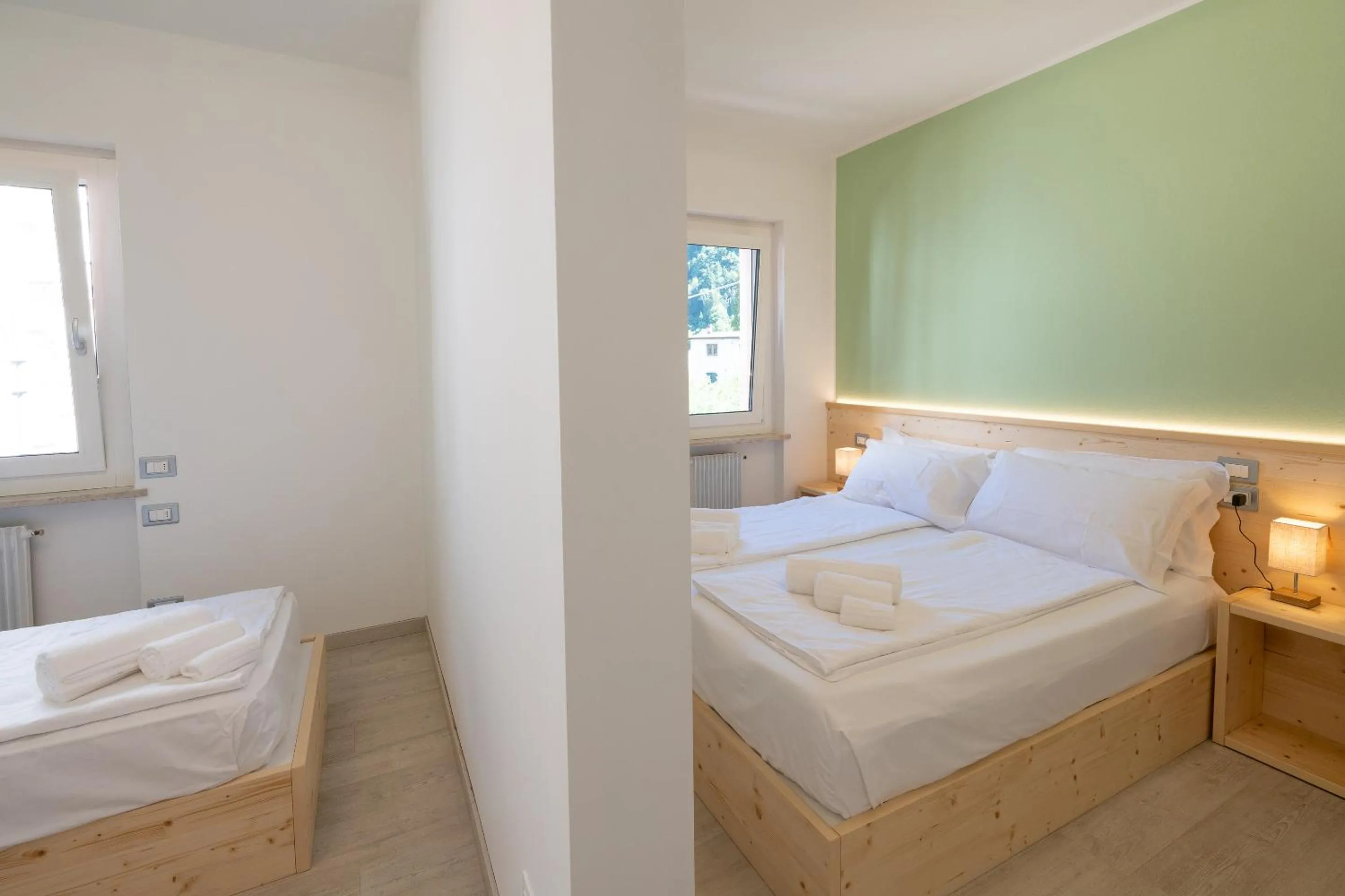 Bed in Comune Rustico Sport Hotel