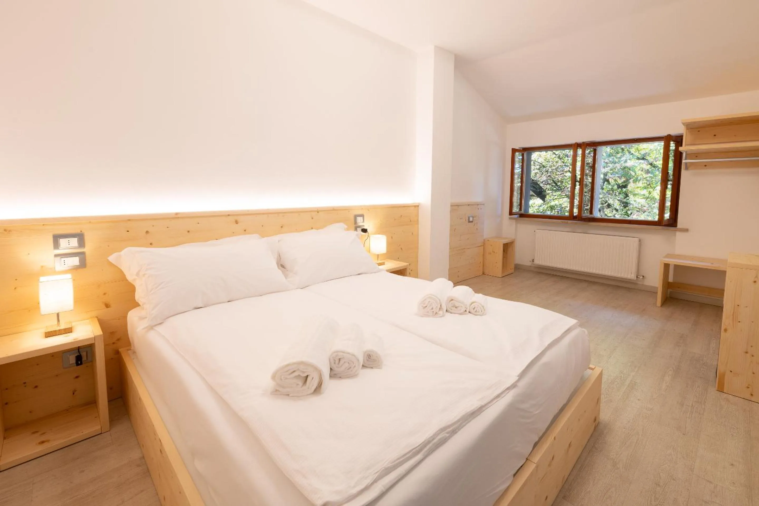 Bed in Comune Rustico Sport Hotel