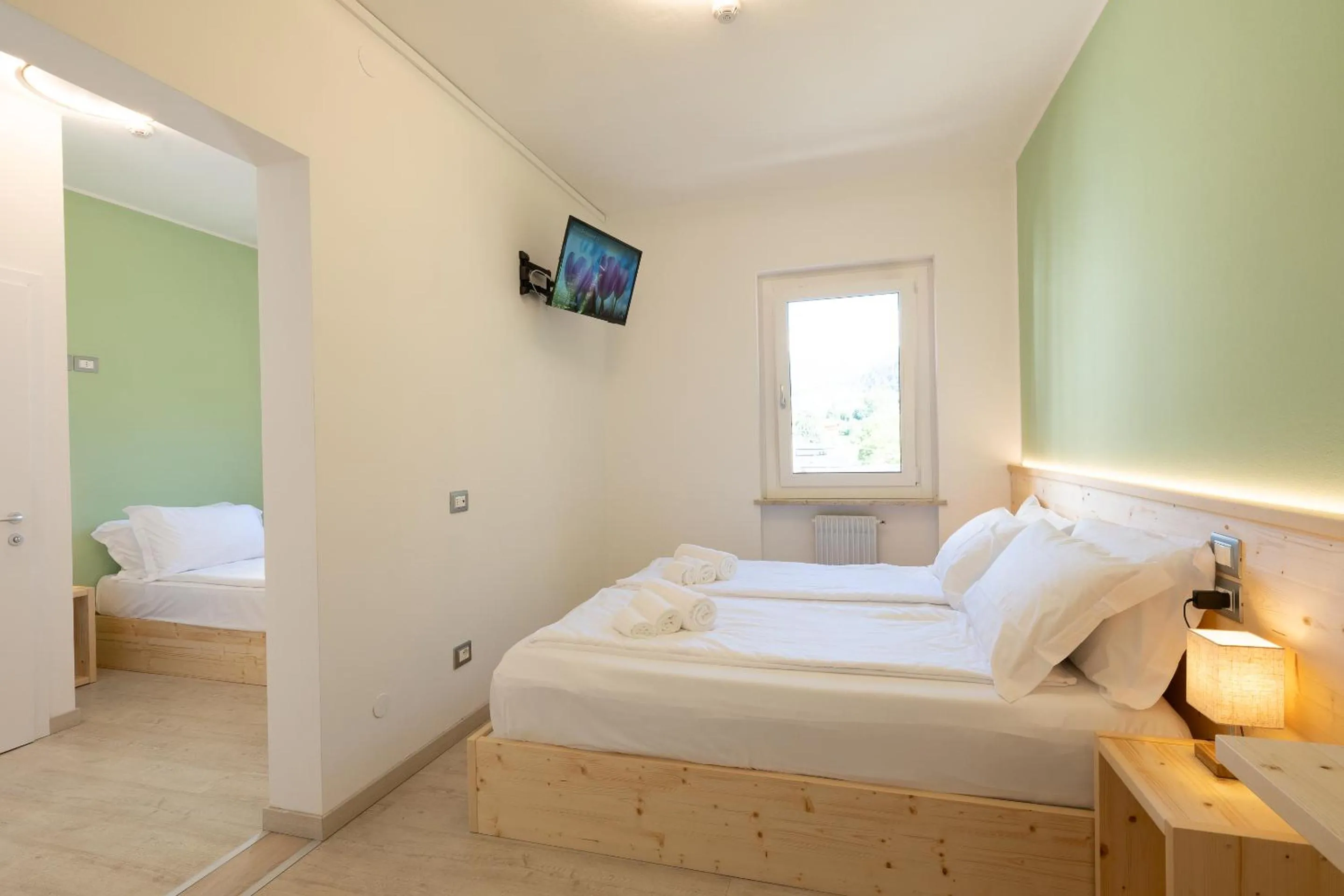 Bed in Comune Rustico Sport Hotel