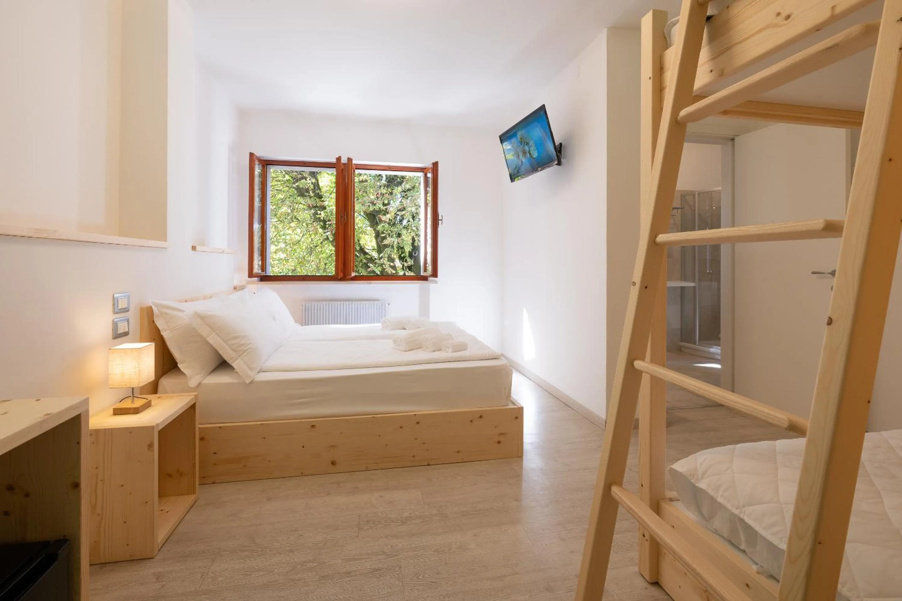 Bed in Comune Rustico Sport Hotel