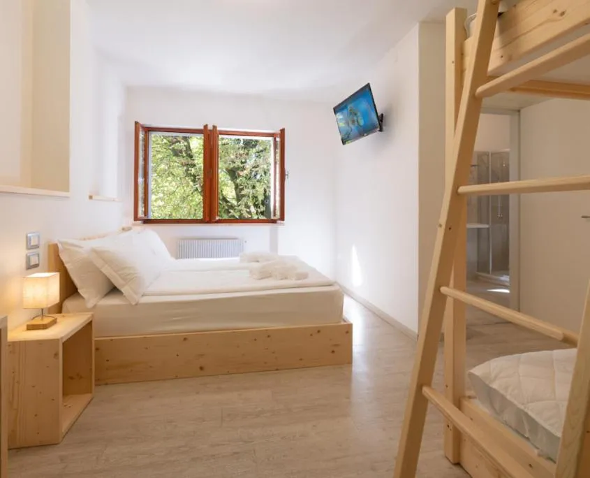 Bed in Comune Rustico Sport Hotel