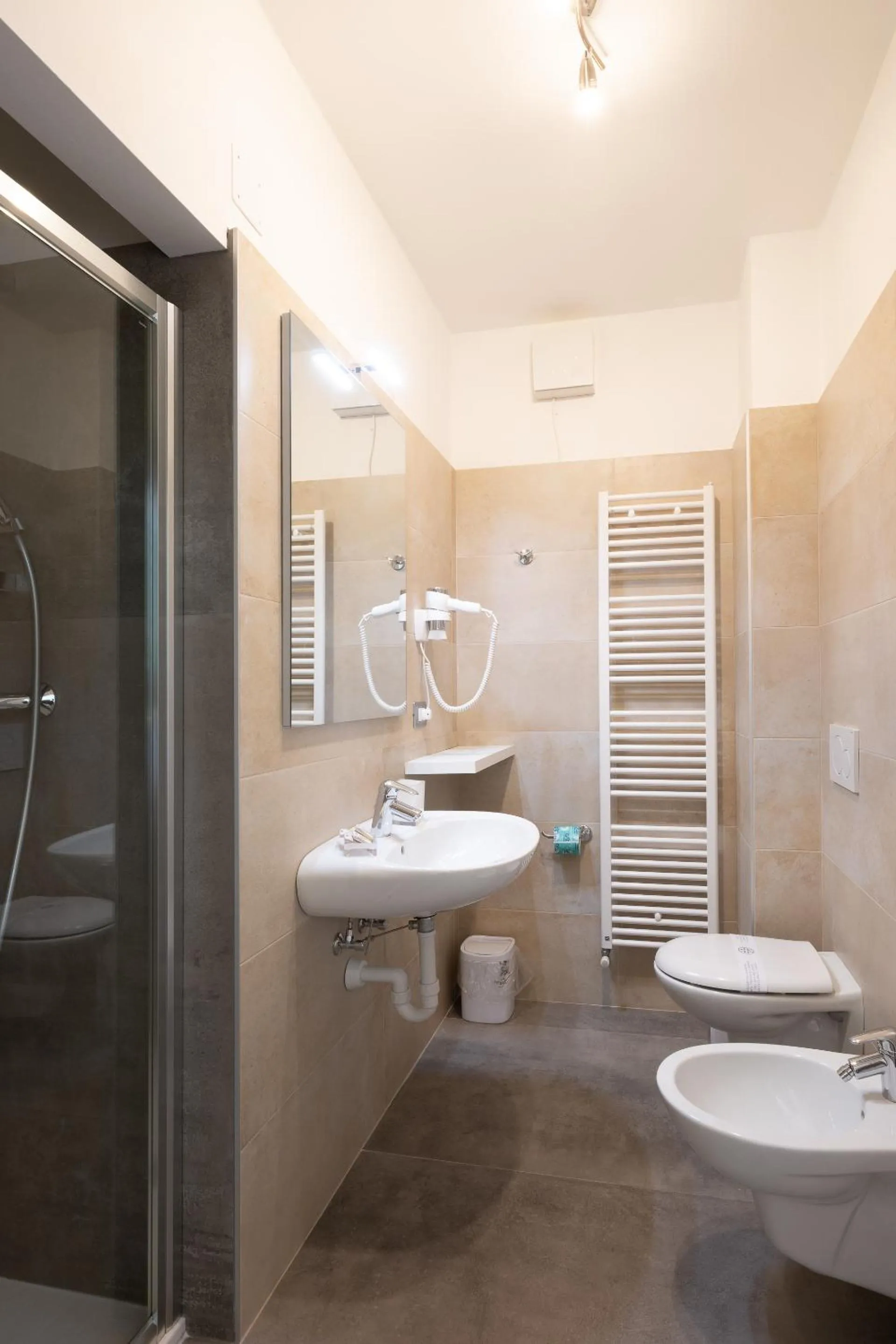 Shower in Comune Rustico Sport Hotel