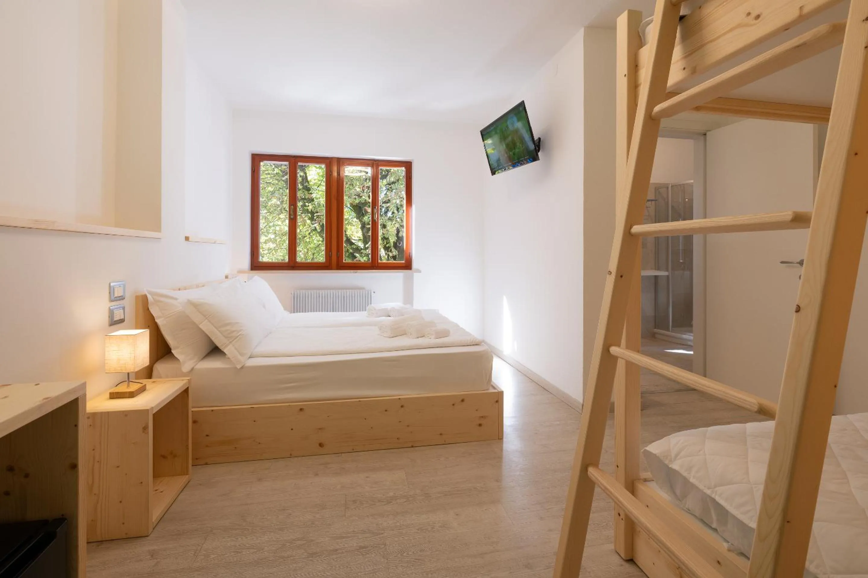 Bed in Comune Rustico Sport Hotel