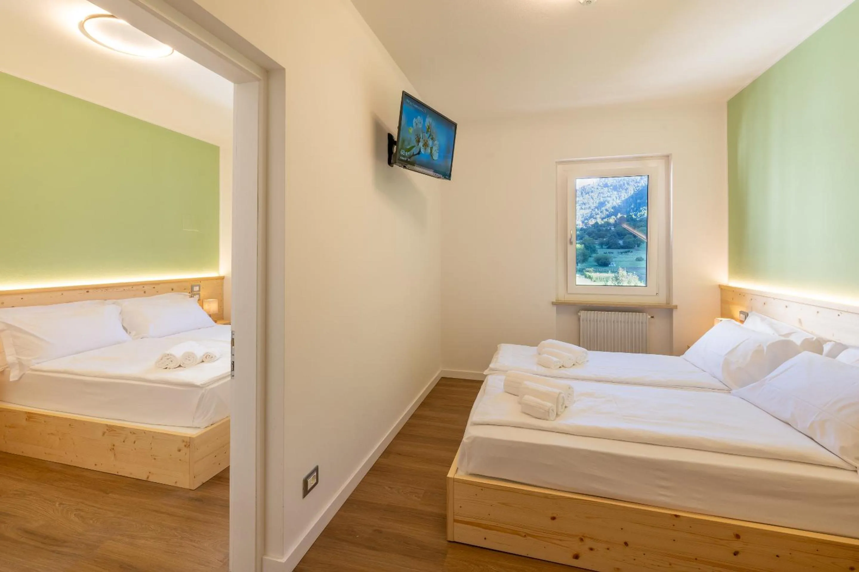 Bed in Comune Rustico Sport Hotel