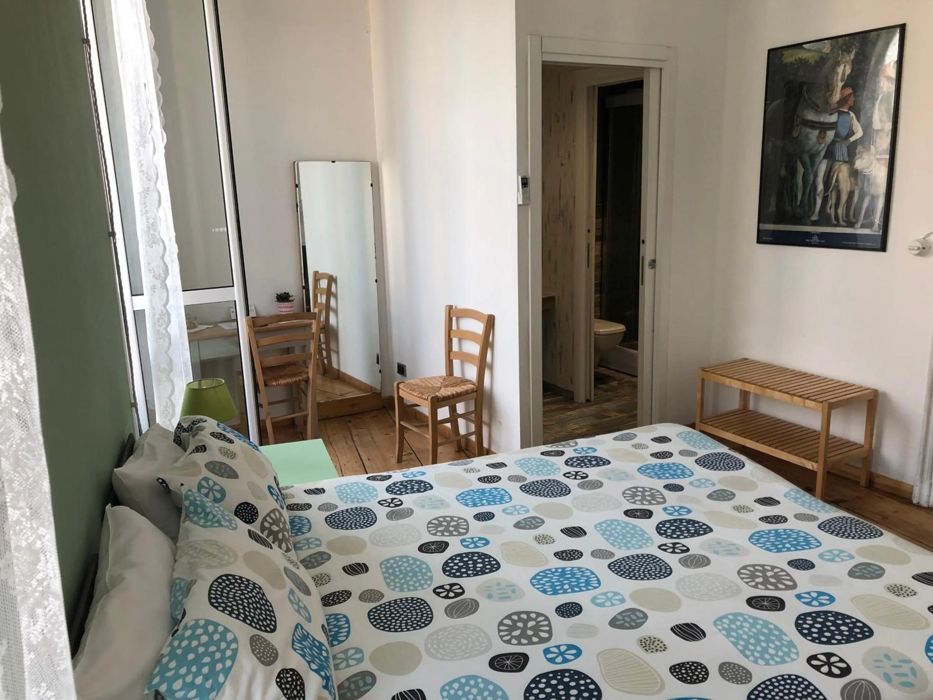 Bathroom, Bed in La Terrazza Di Arturo Guest House
