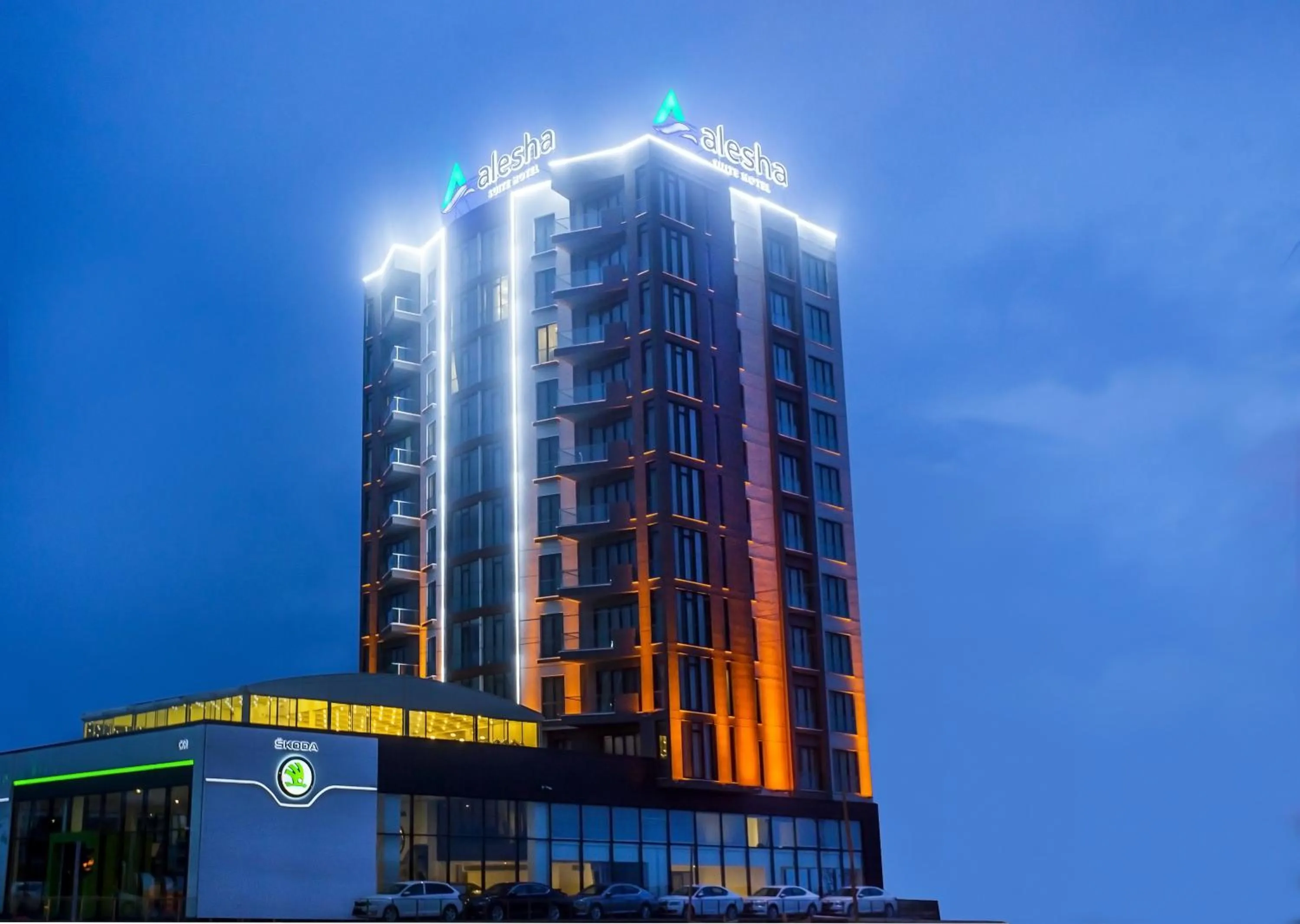 Bird's eye view in Alesha Suite Otel