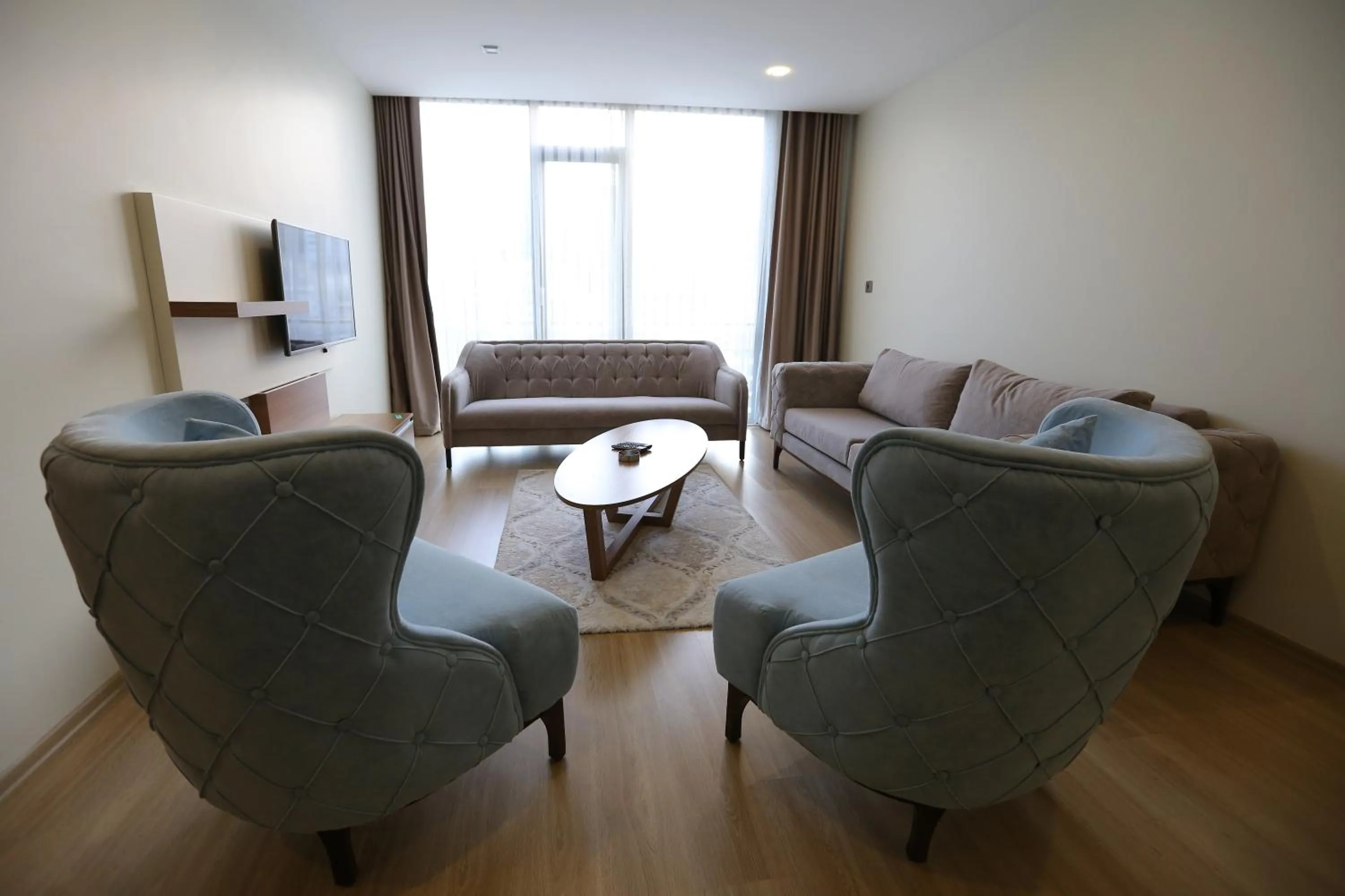 Living room in Alesha Suite Otel