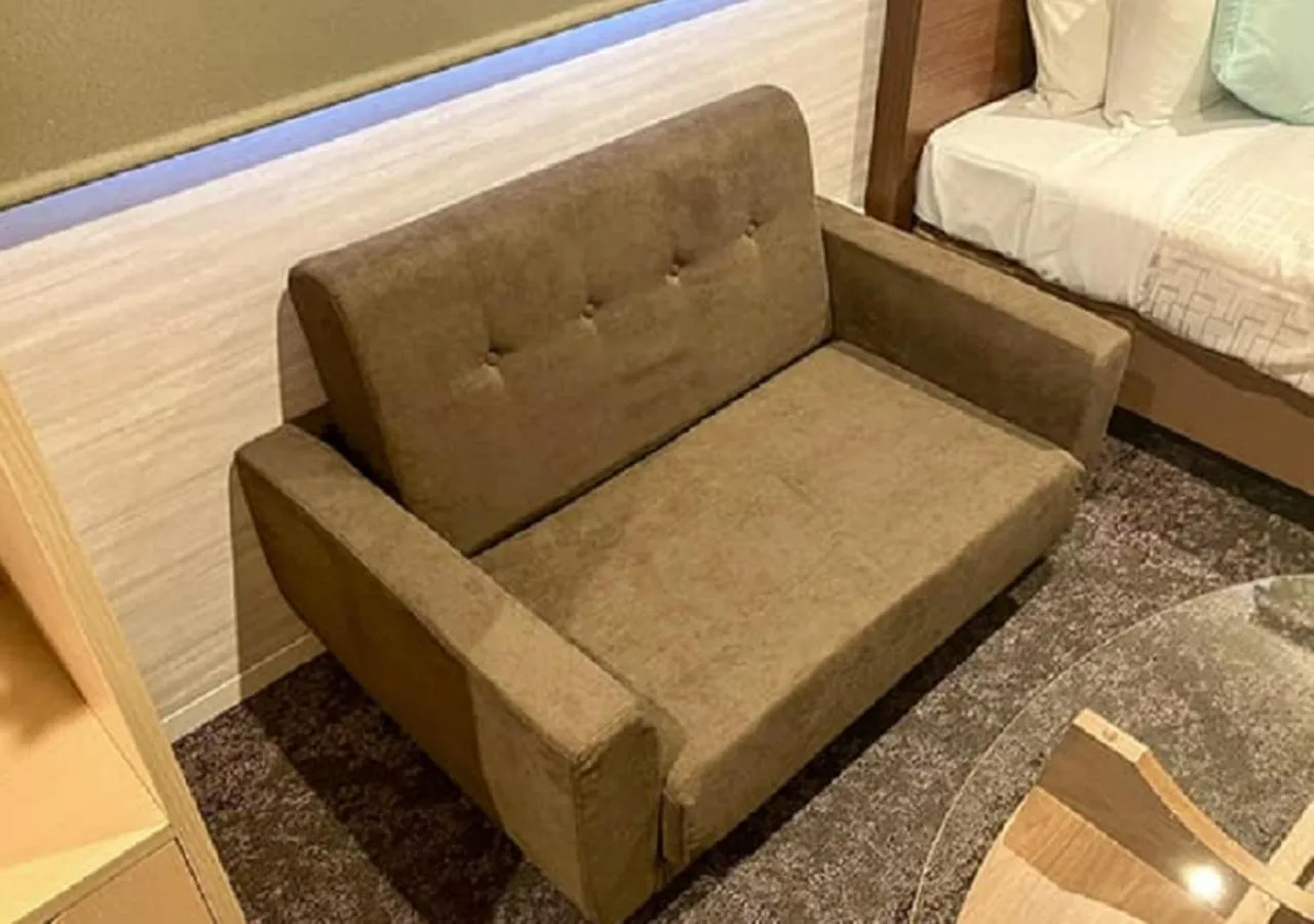 Bed in LiVEMAX RESORT Kaga Yamashiro