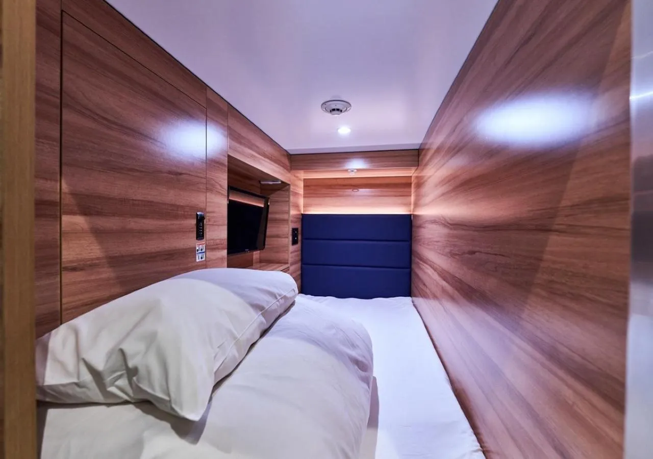 Bed in LiVEMAX RESORT Kaga Yamashiro