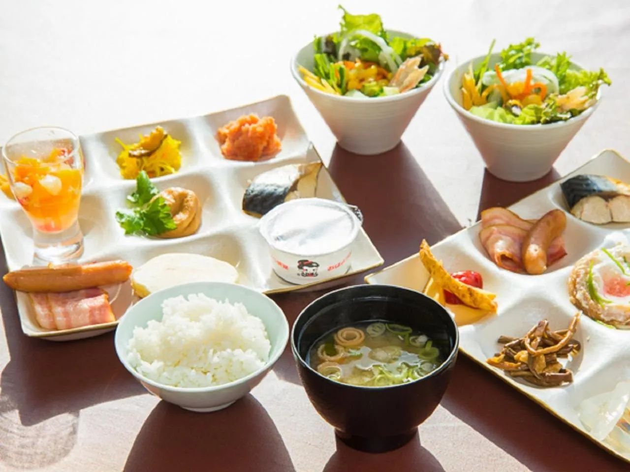 Breakfast in LiVEMAX RESORT Kaga Yamashiro