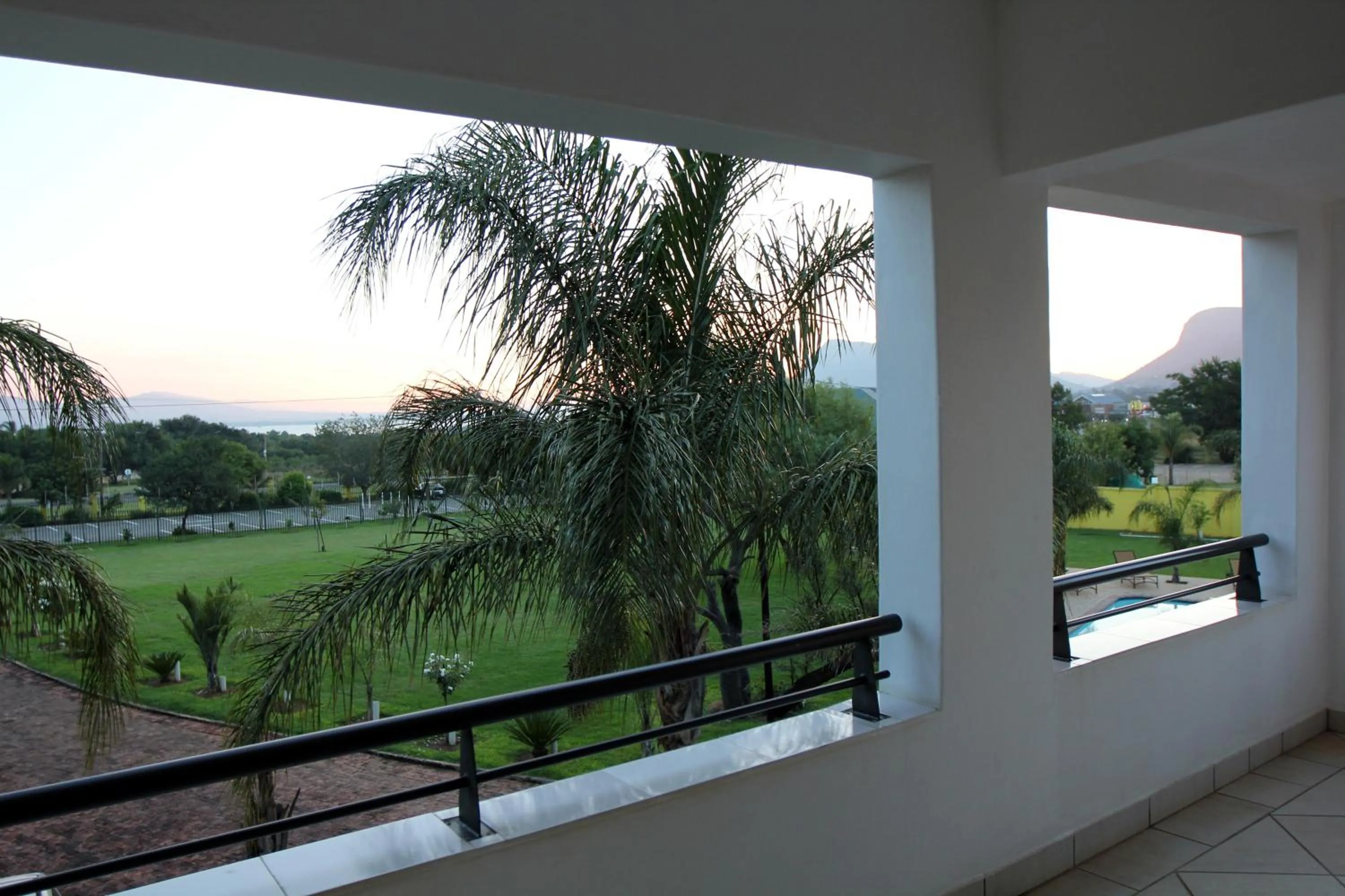 Garden view in Casa Bianca Guest Lodge