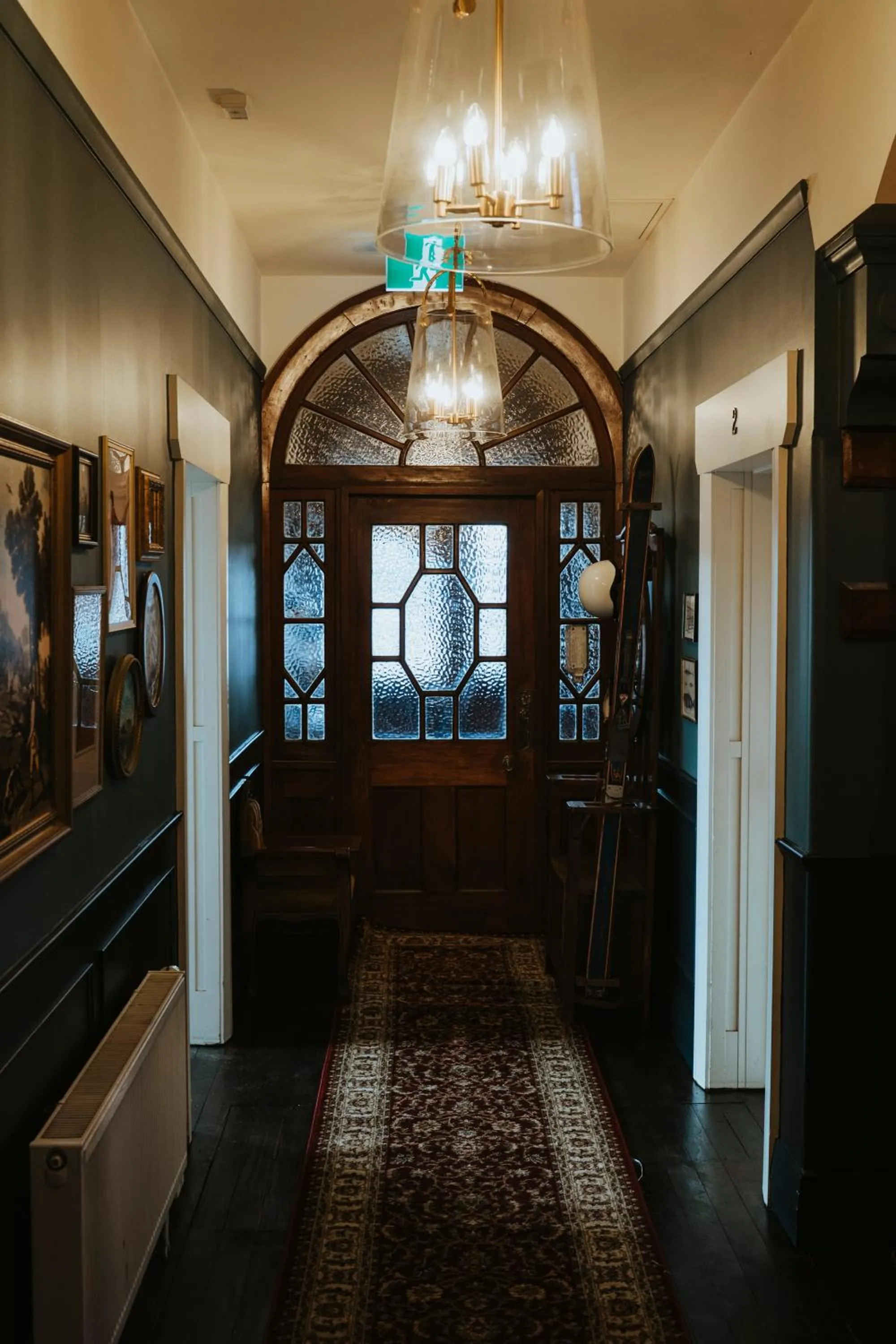 Facade/entrance in Dunedin House- Boutique Hotel