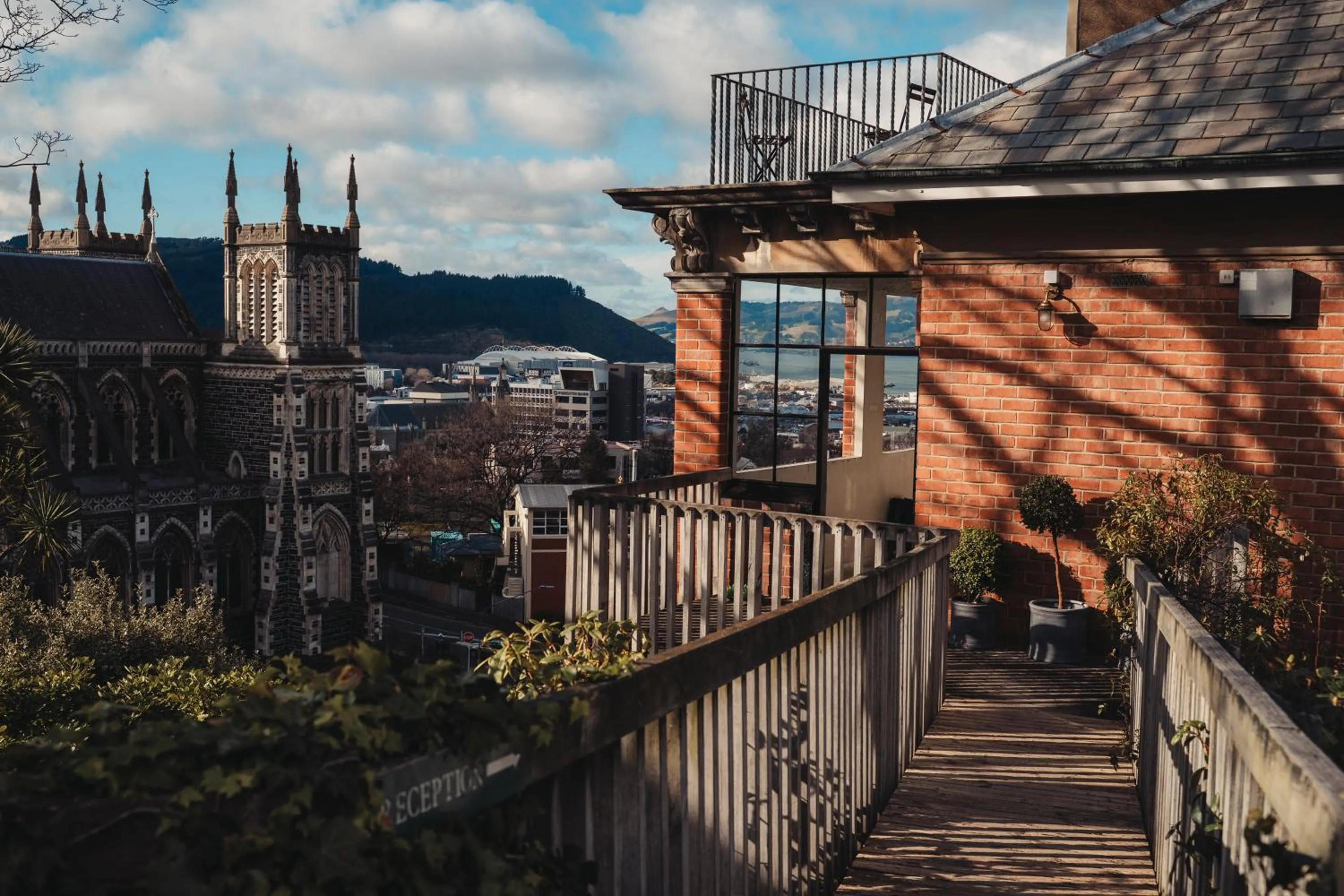 Property building in Dunedin House- Boutique Hotel