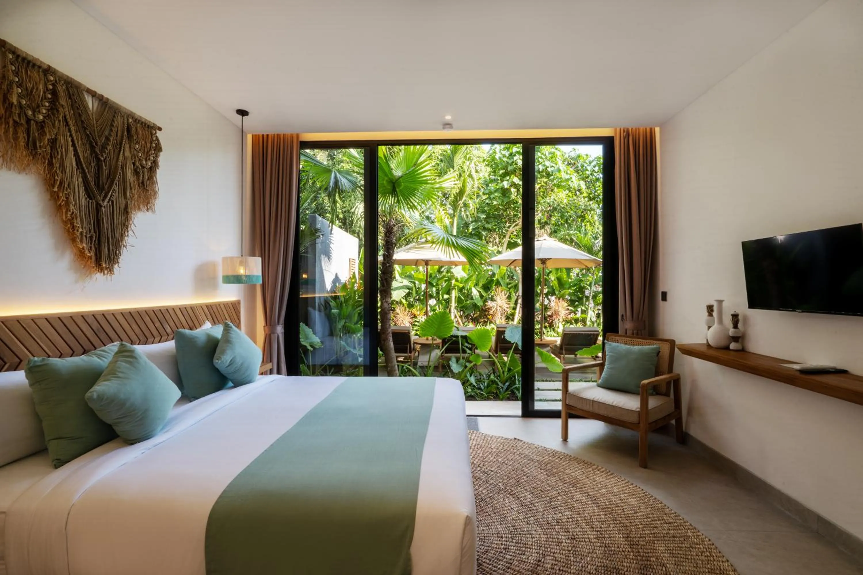 Bed in Nelly Ubud Villa by BaliSuperHost