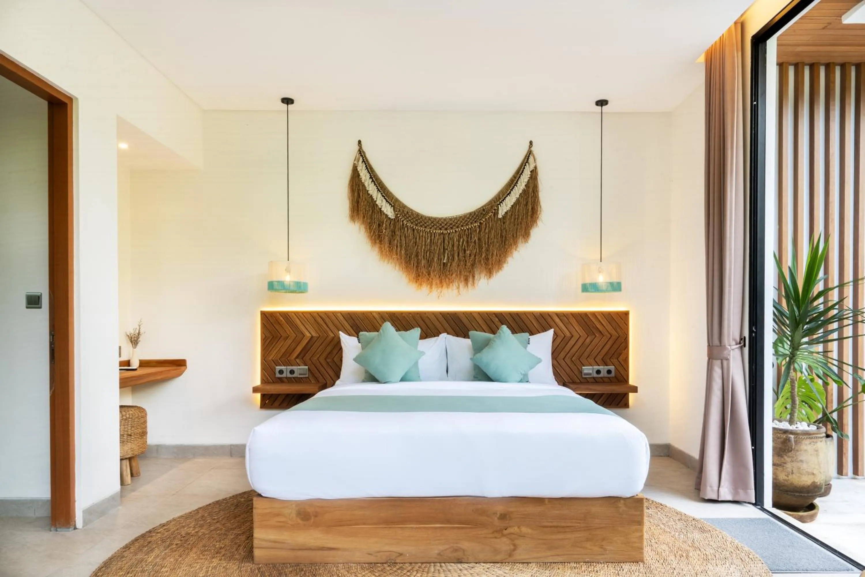 Bed in Nelly Ubud Villa by BaliSuperHost