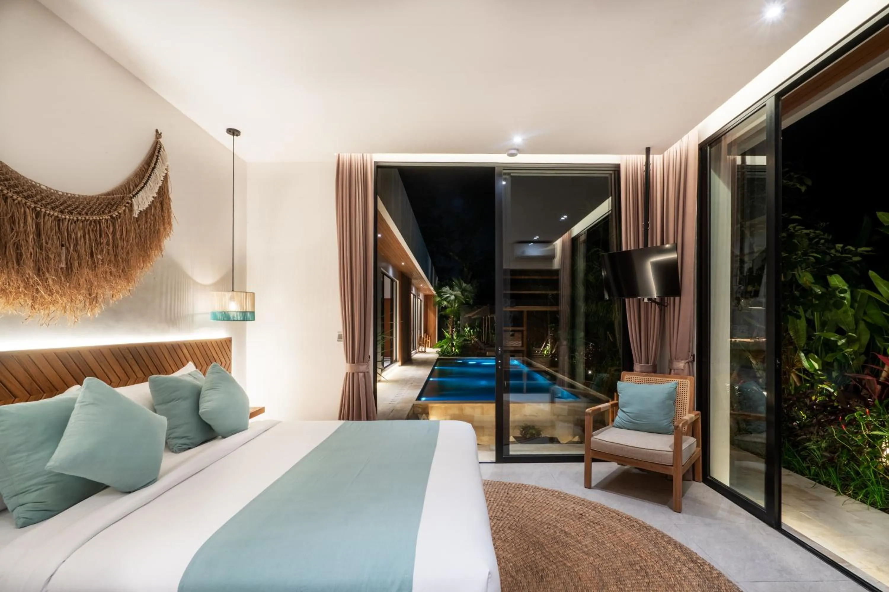 Bed in Nelly Ubud Villa by BaliSuperHost