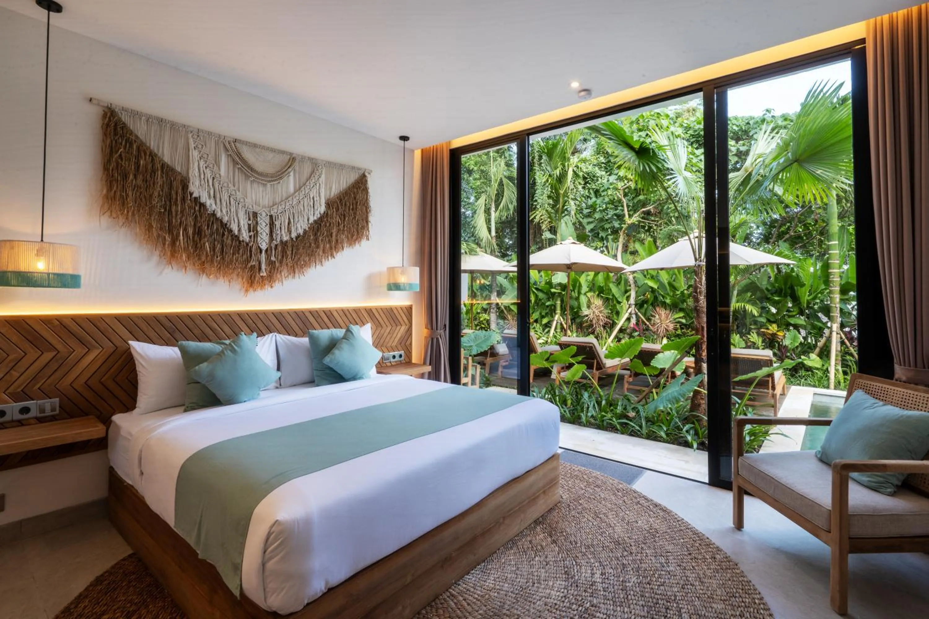Bed in Nelly Ubud Villa by BaliSuperHost