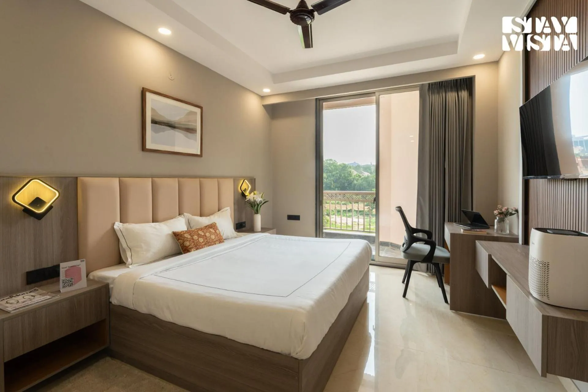 StayVista Residences near Cyber City Hub with Gym & Air Purifier