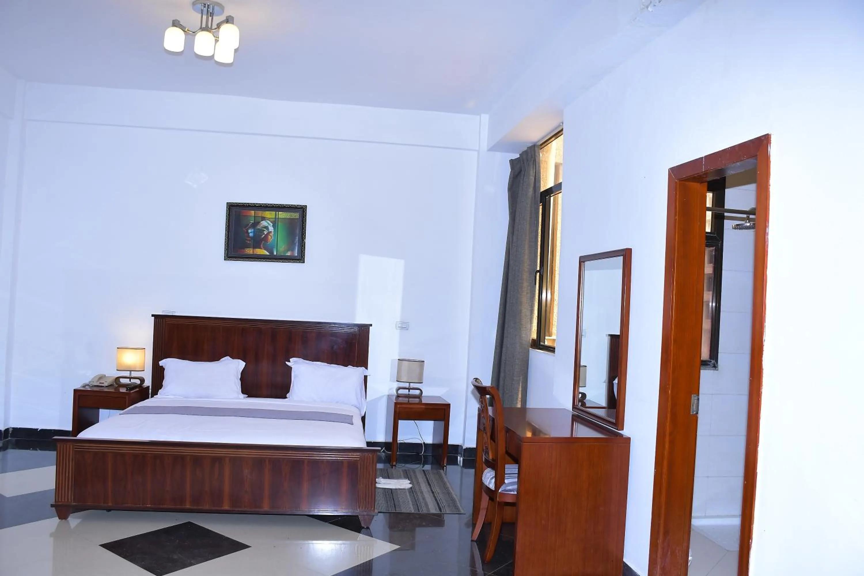Bed in Sun View Hotel