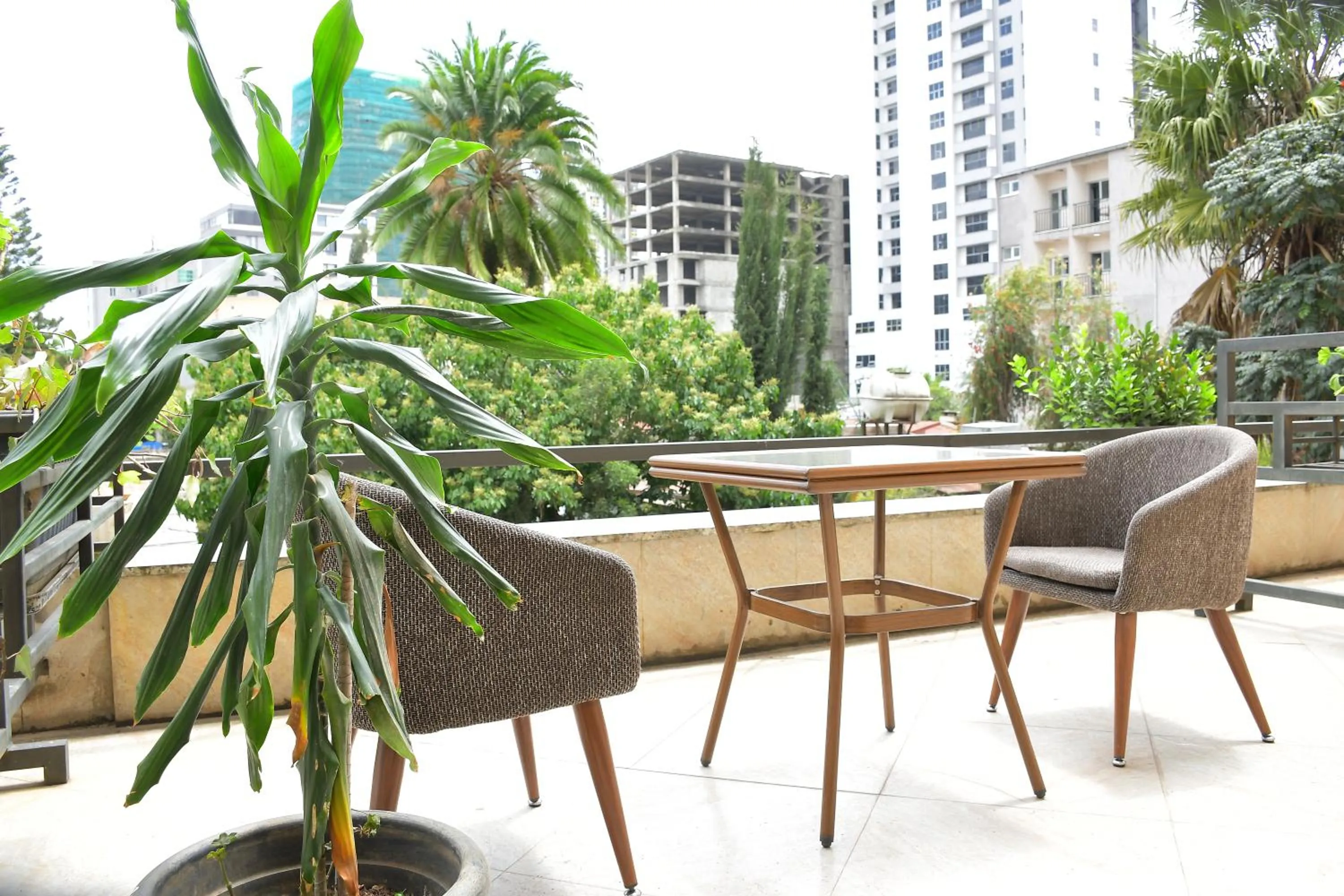 Patio in Sun View Hotel